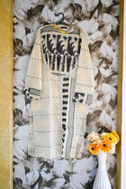 Jamdani long Kurta white