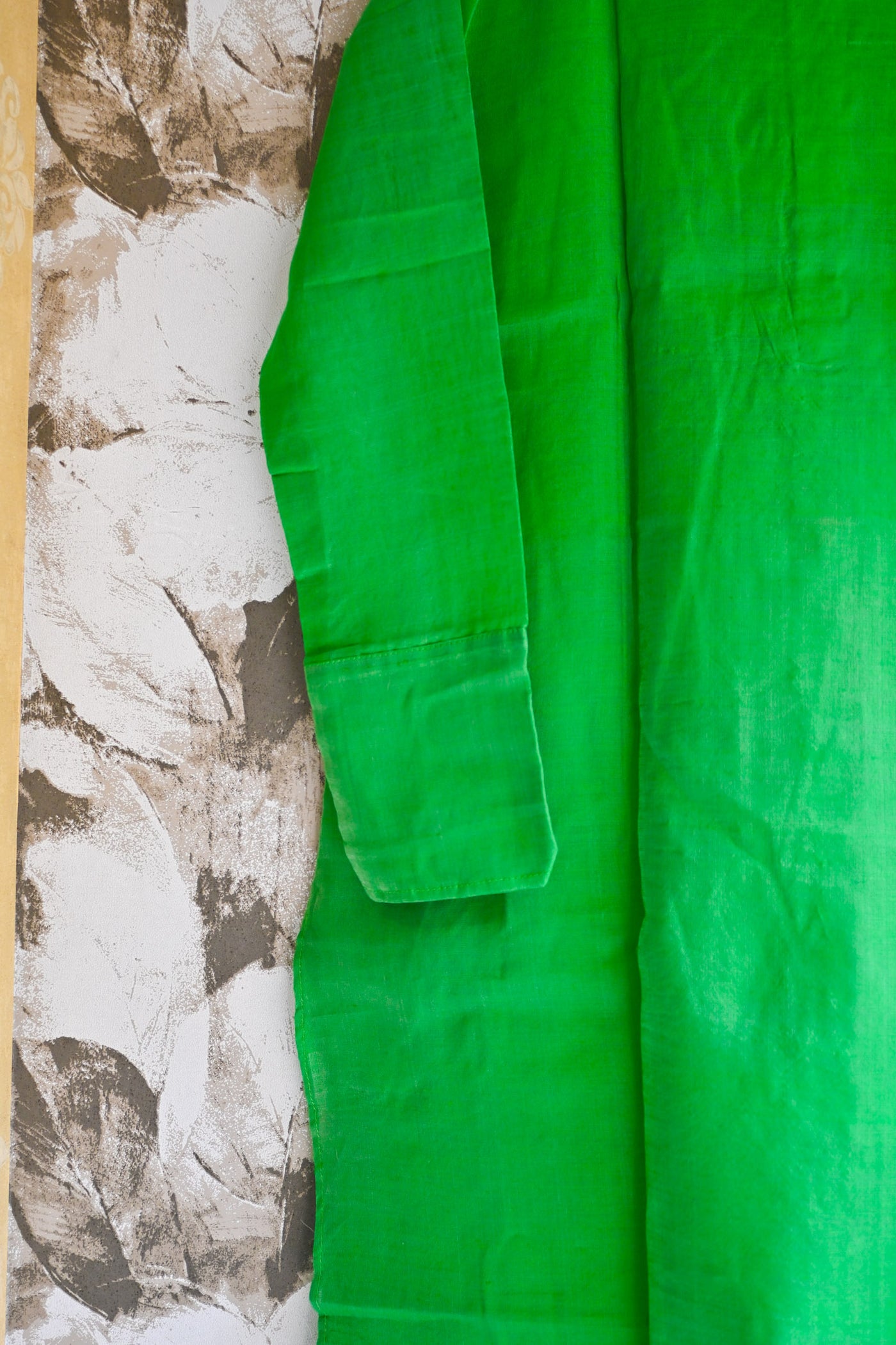 Jamdani long Kurta green - Uttariya
