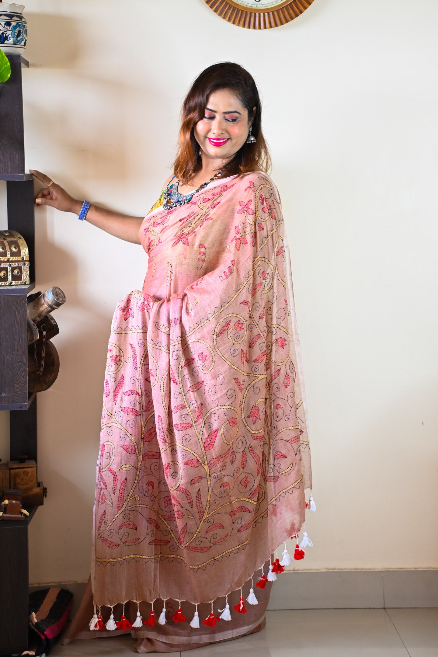 Chandan Katha Saree