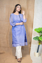 Printed Cotton Saree Blouse - Uttariya