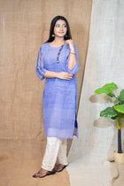 Printed Cotton Saree Blouse - Uttariya