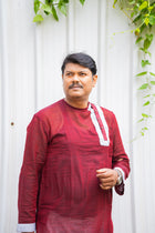 Jamdani long kurta