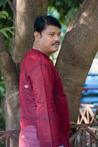 Jamdani long kurta