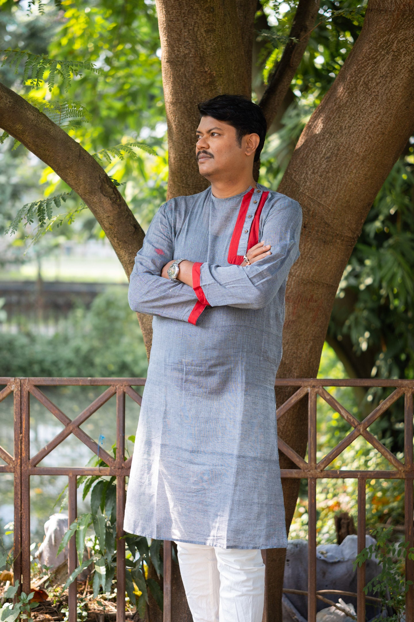 Jamdani long kurta