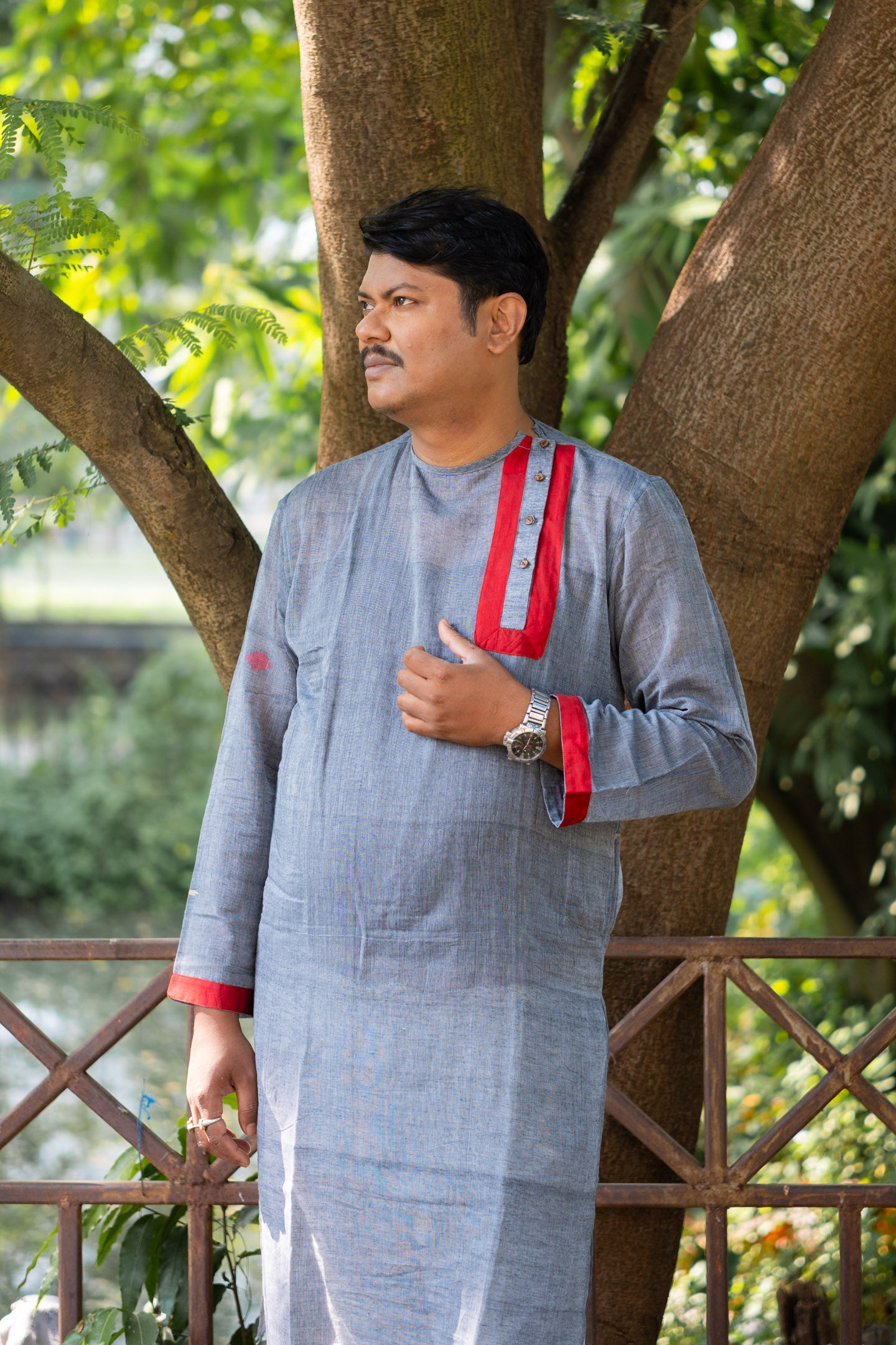 Jamdani long kurta