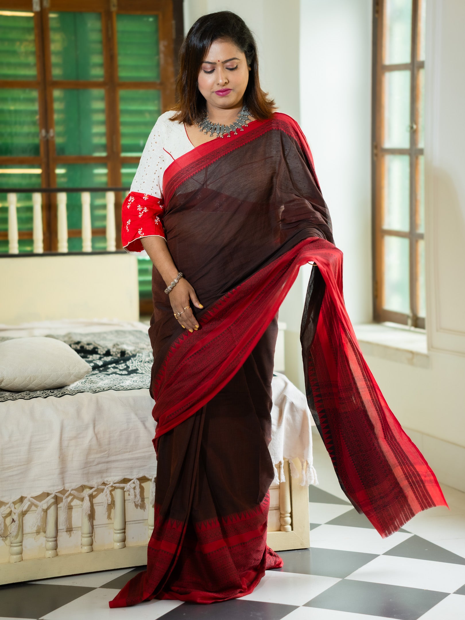 Choco Mahima Saree