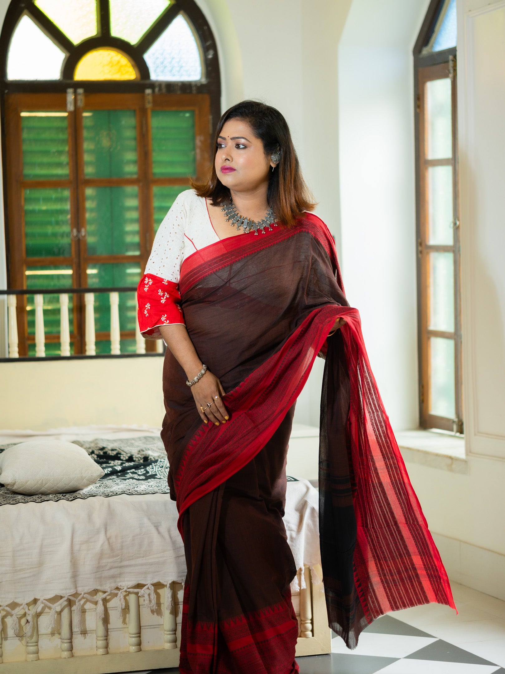 Choco Mahima Saree
