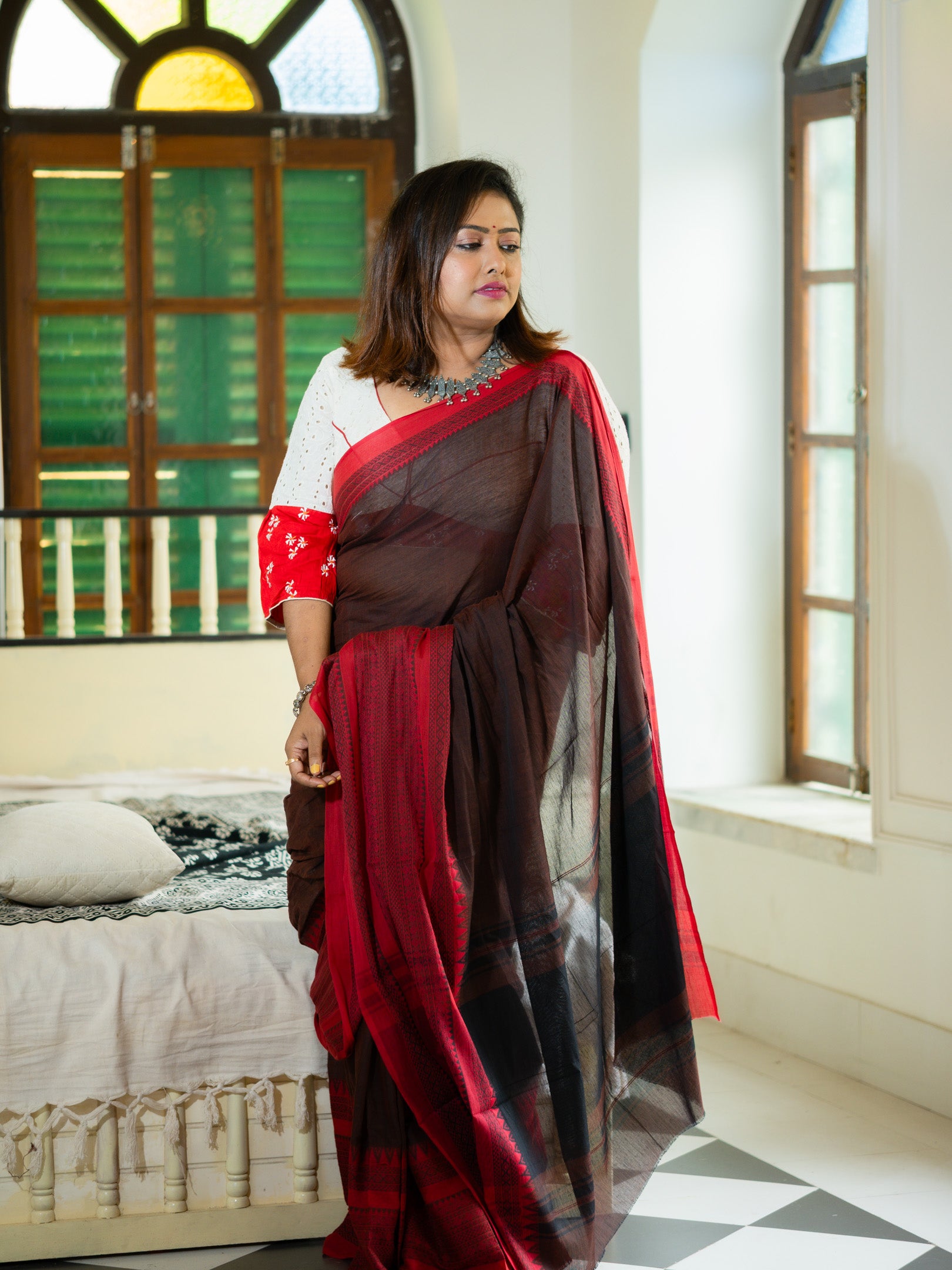Choco Mahima Saree