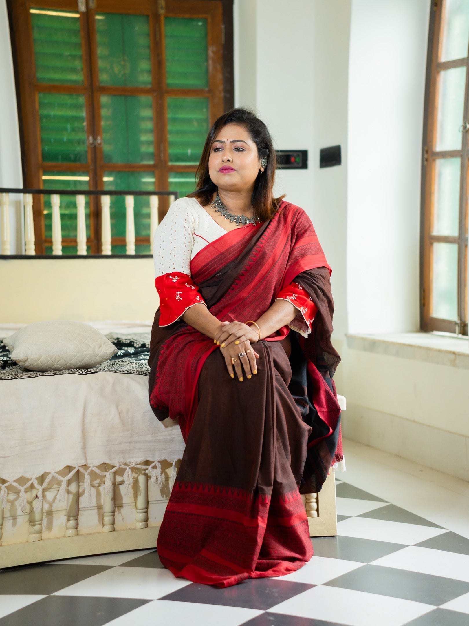 Choco Mahima Saree