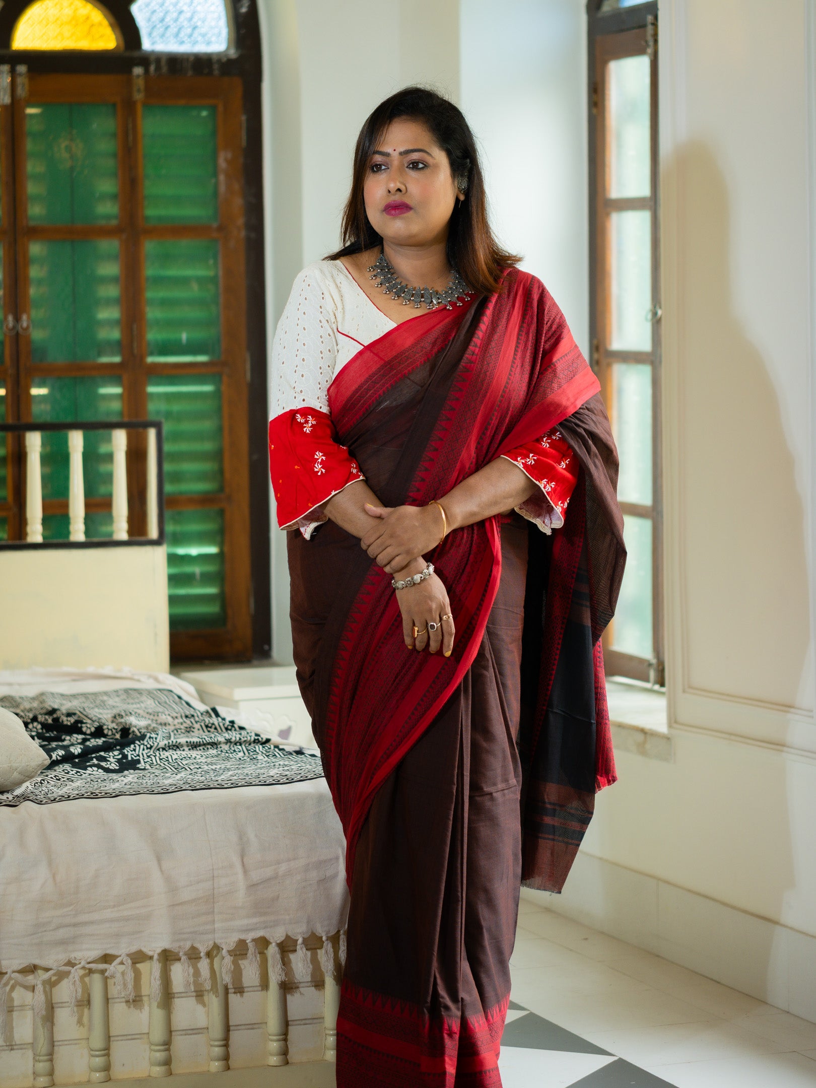 Choco Mahima Saree