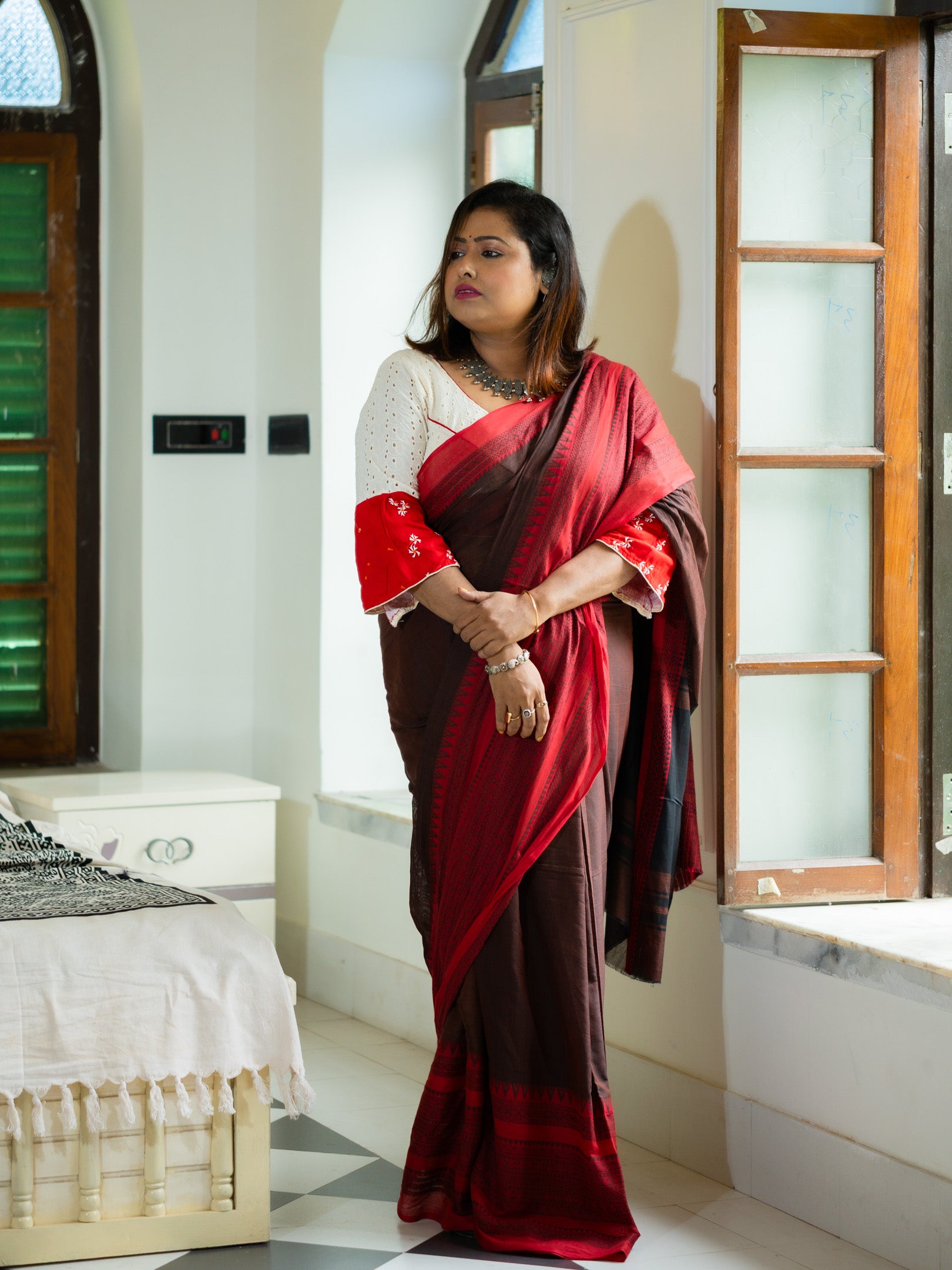 Choco Mahima Saree
