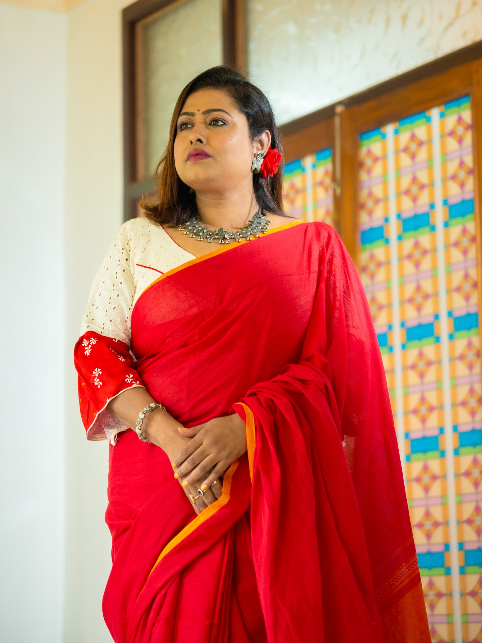 Vermalian Saree