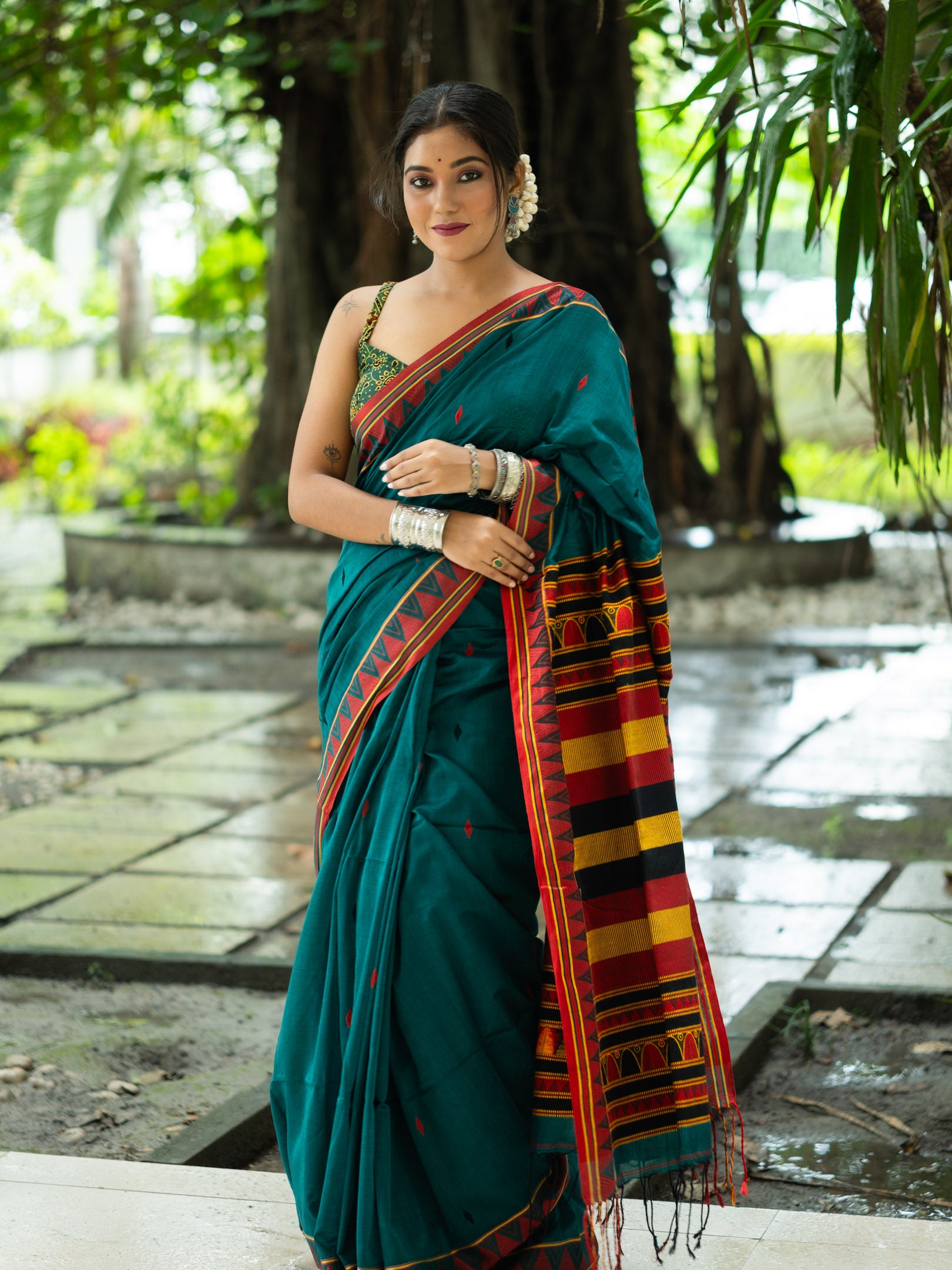 Moriya Dongria Handloom Saree