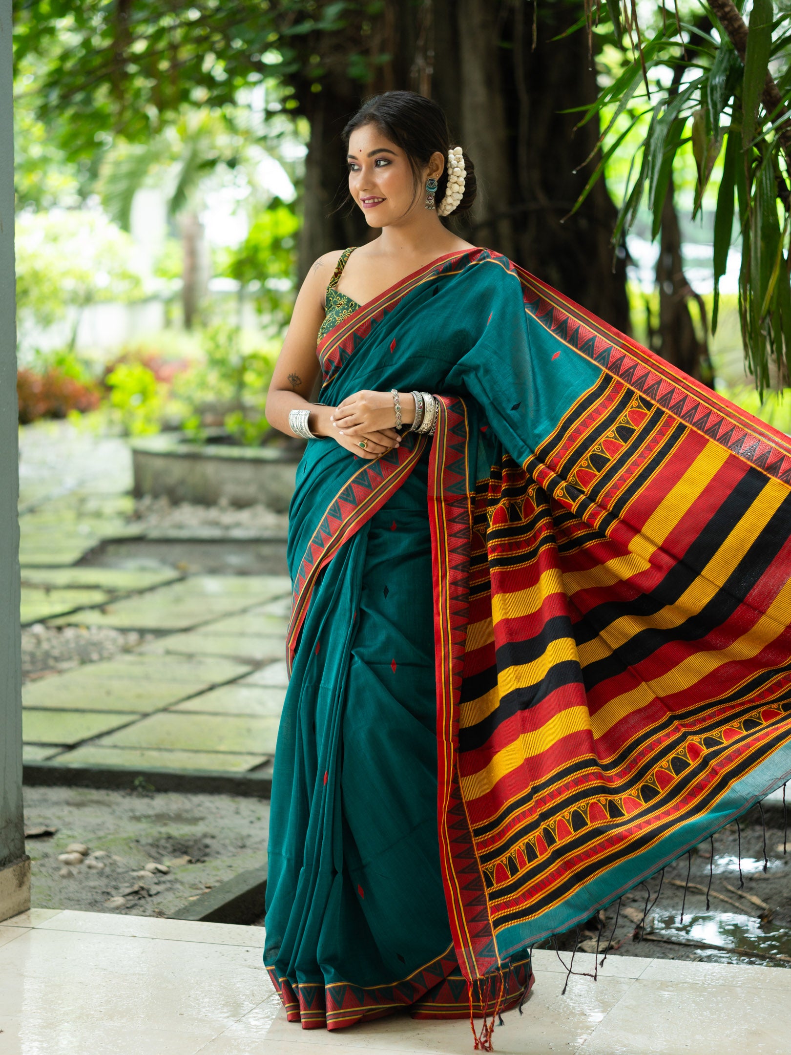 Moriya Dongria Handloom Saree
