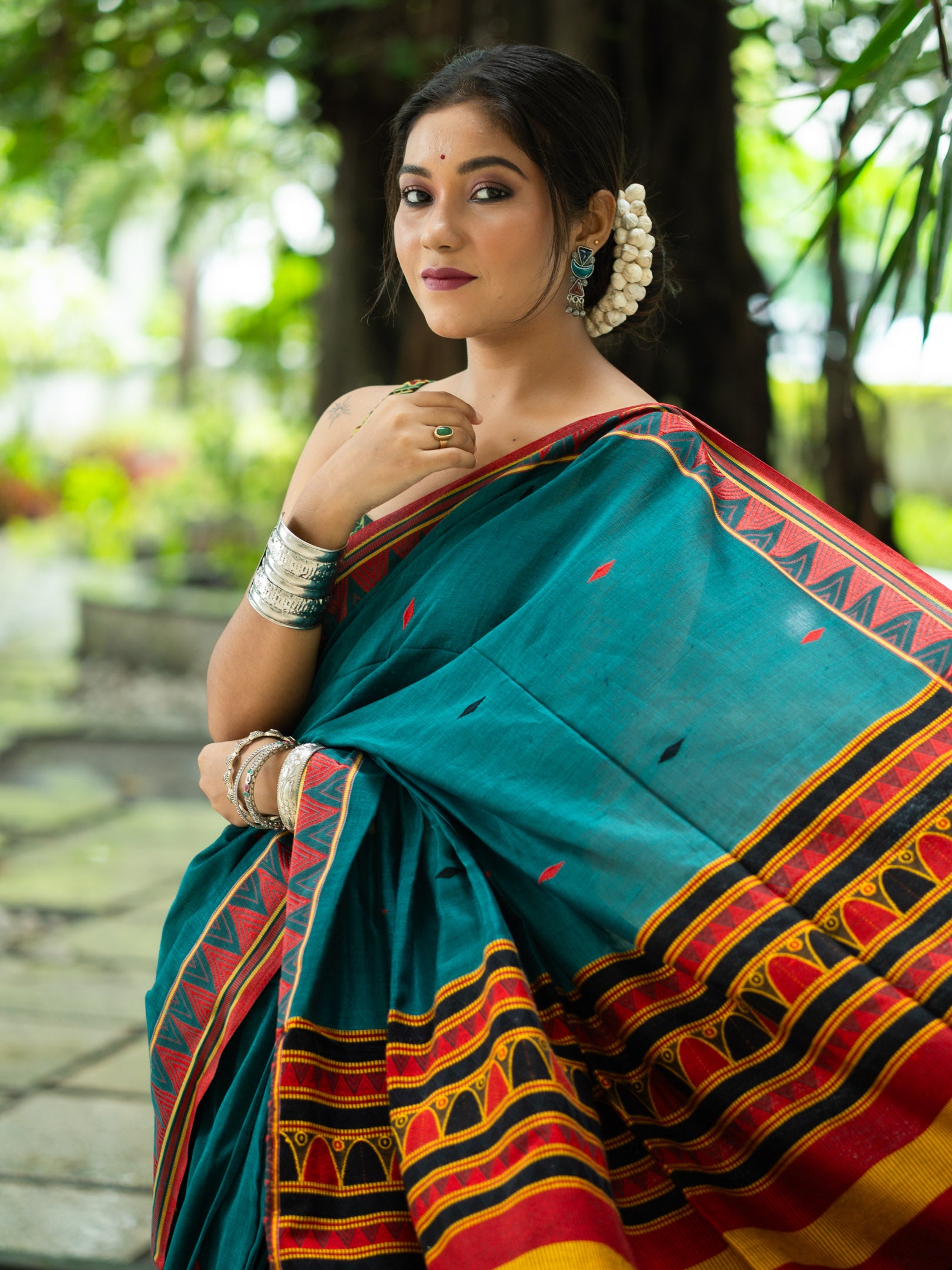 Moriya Dongria Handloom Saree