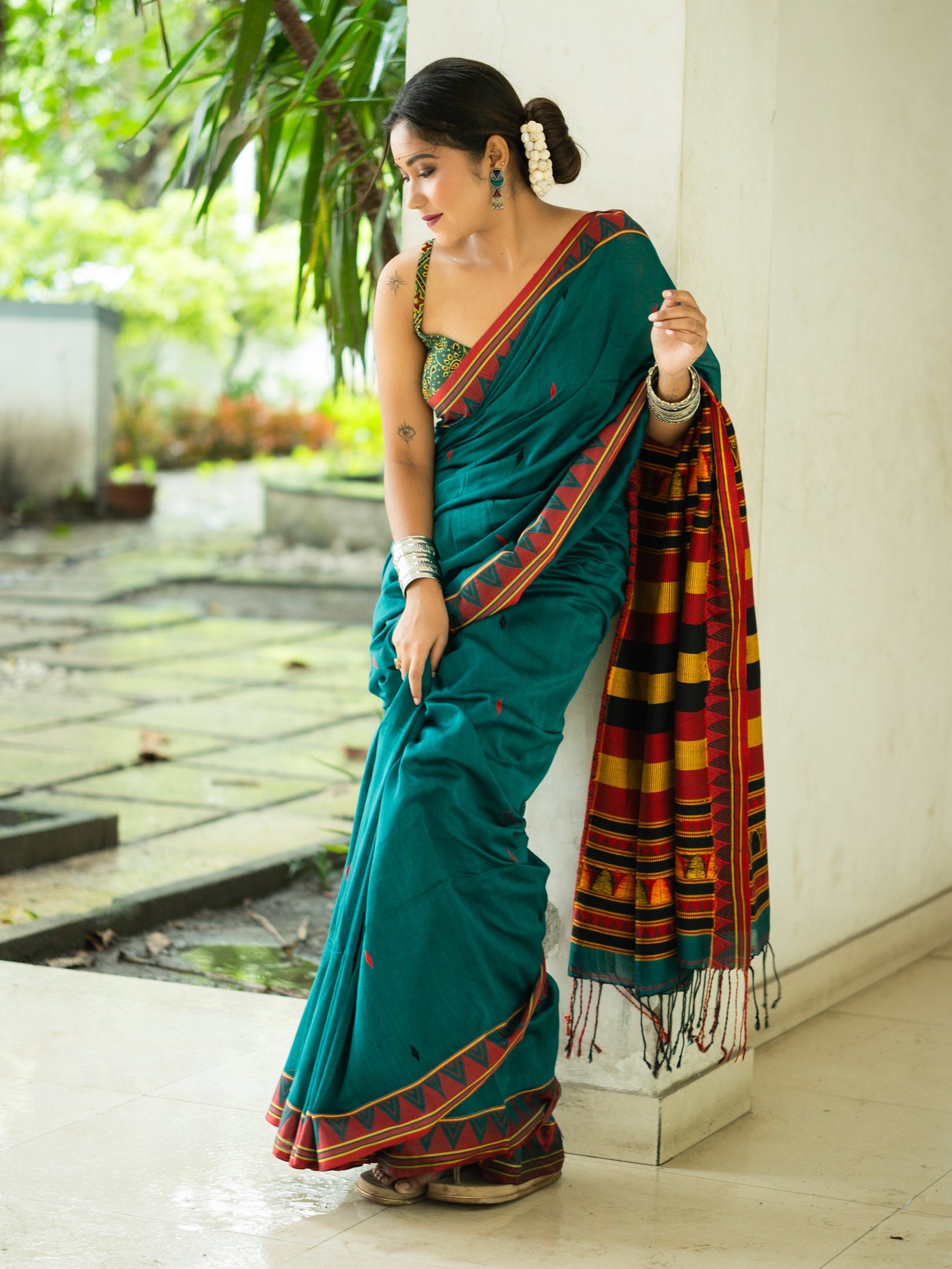 Moriya Dongria Handloom Saree