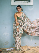Courtyard Kalamkari Silk Sare