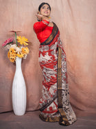 Nizam’s Muse Silk Saree - Uttariya