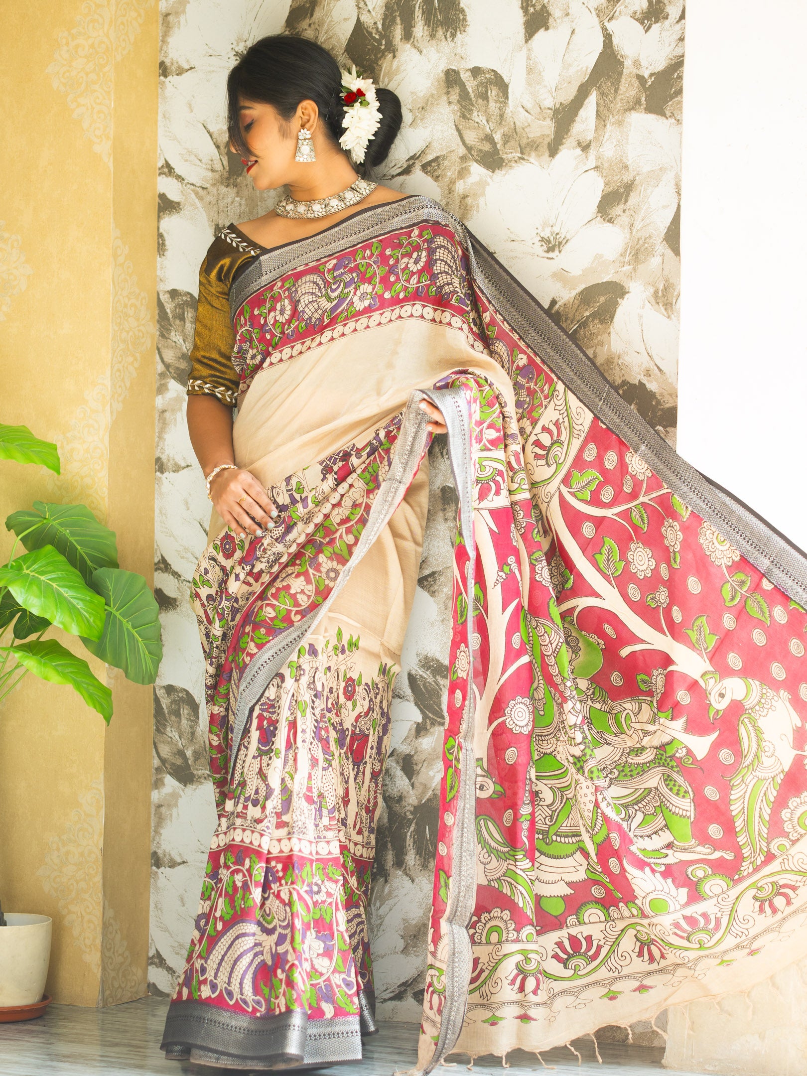 Silken Dynasty Silk Saree