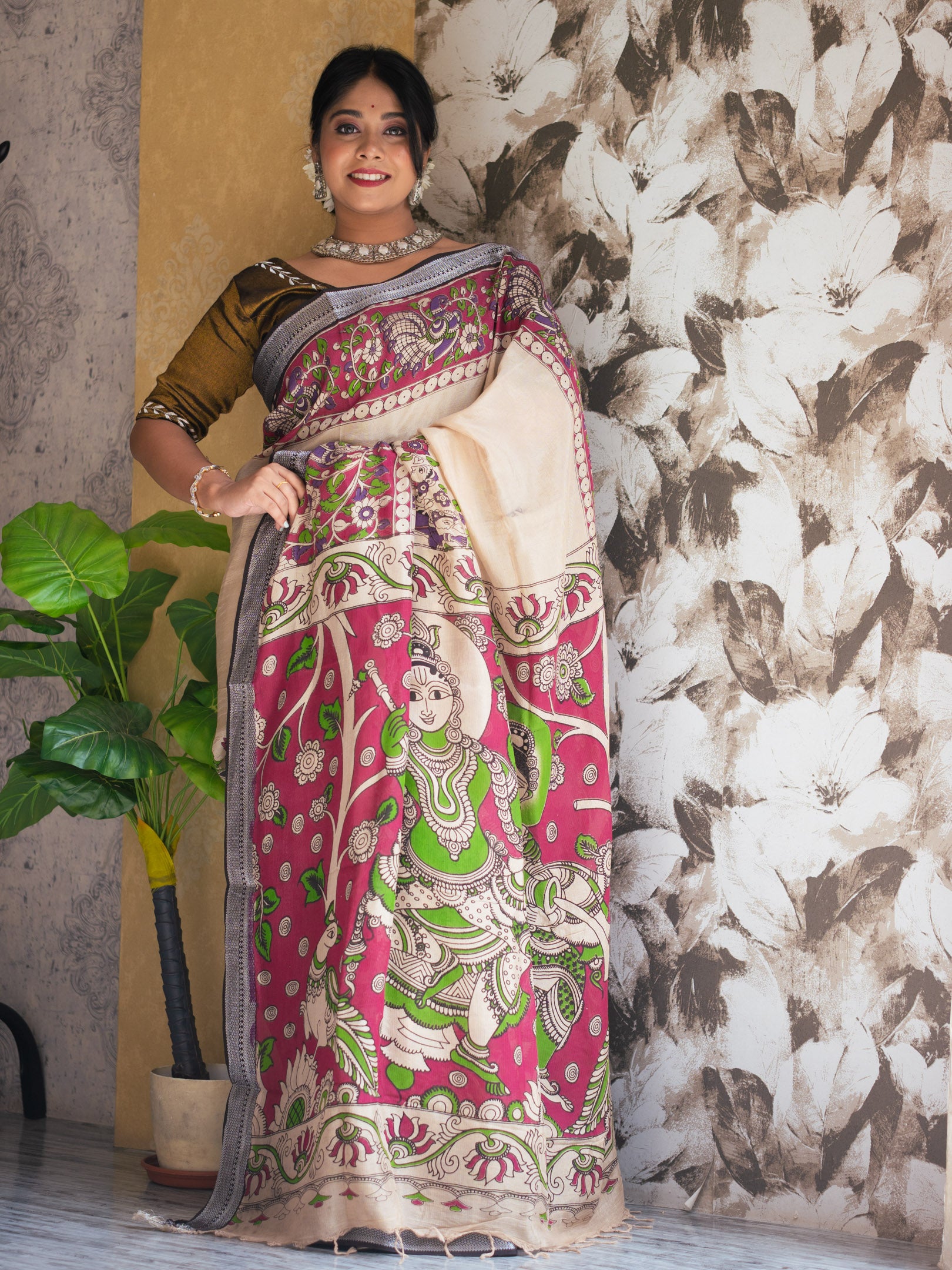 Silken Dynasty Silk Saree