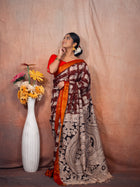 Heritage Drapes Silk Saree - Uttariya
