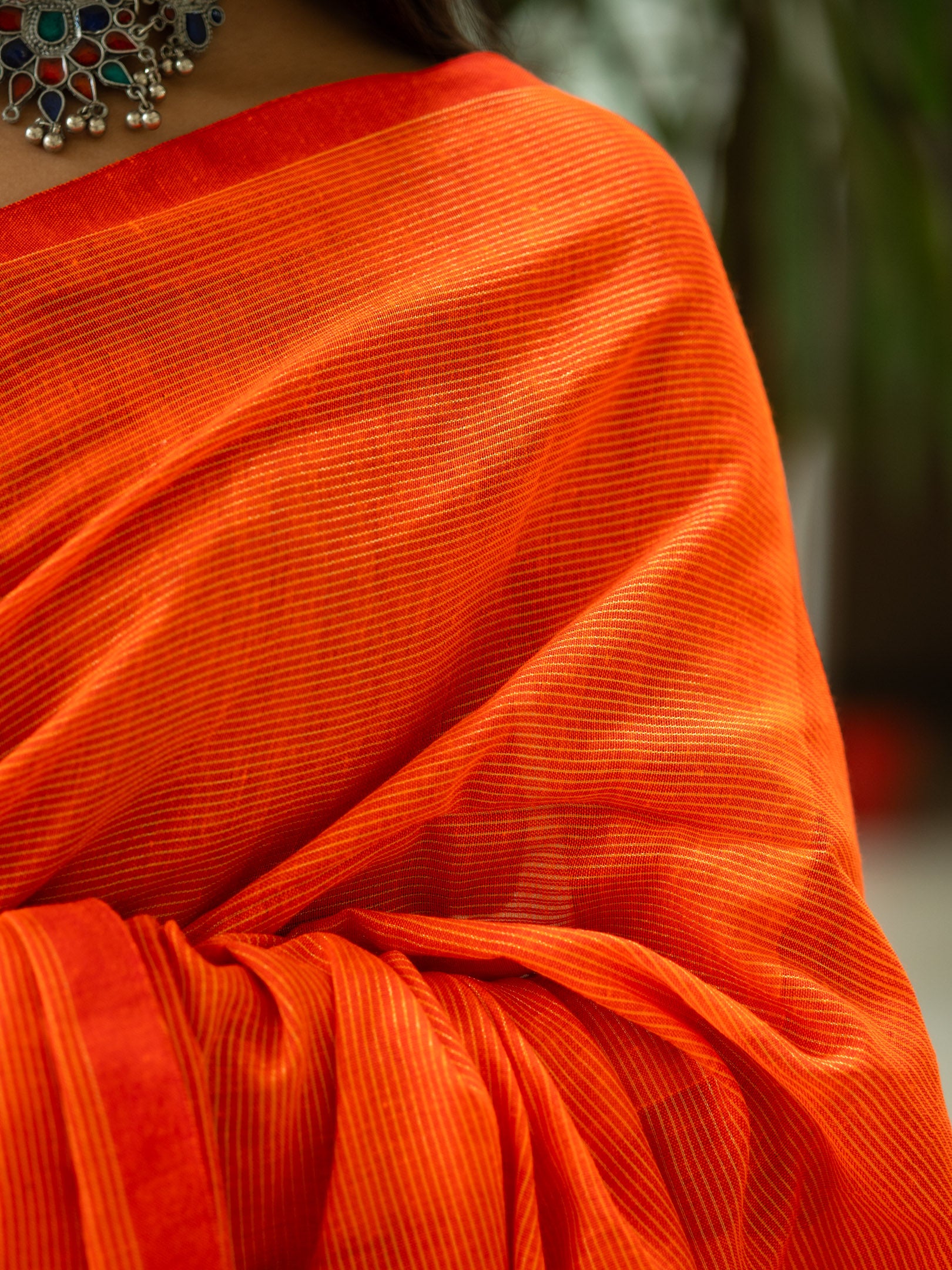 Saffron Saree