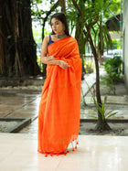 Saffron Saree