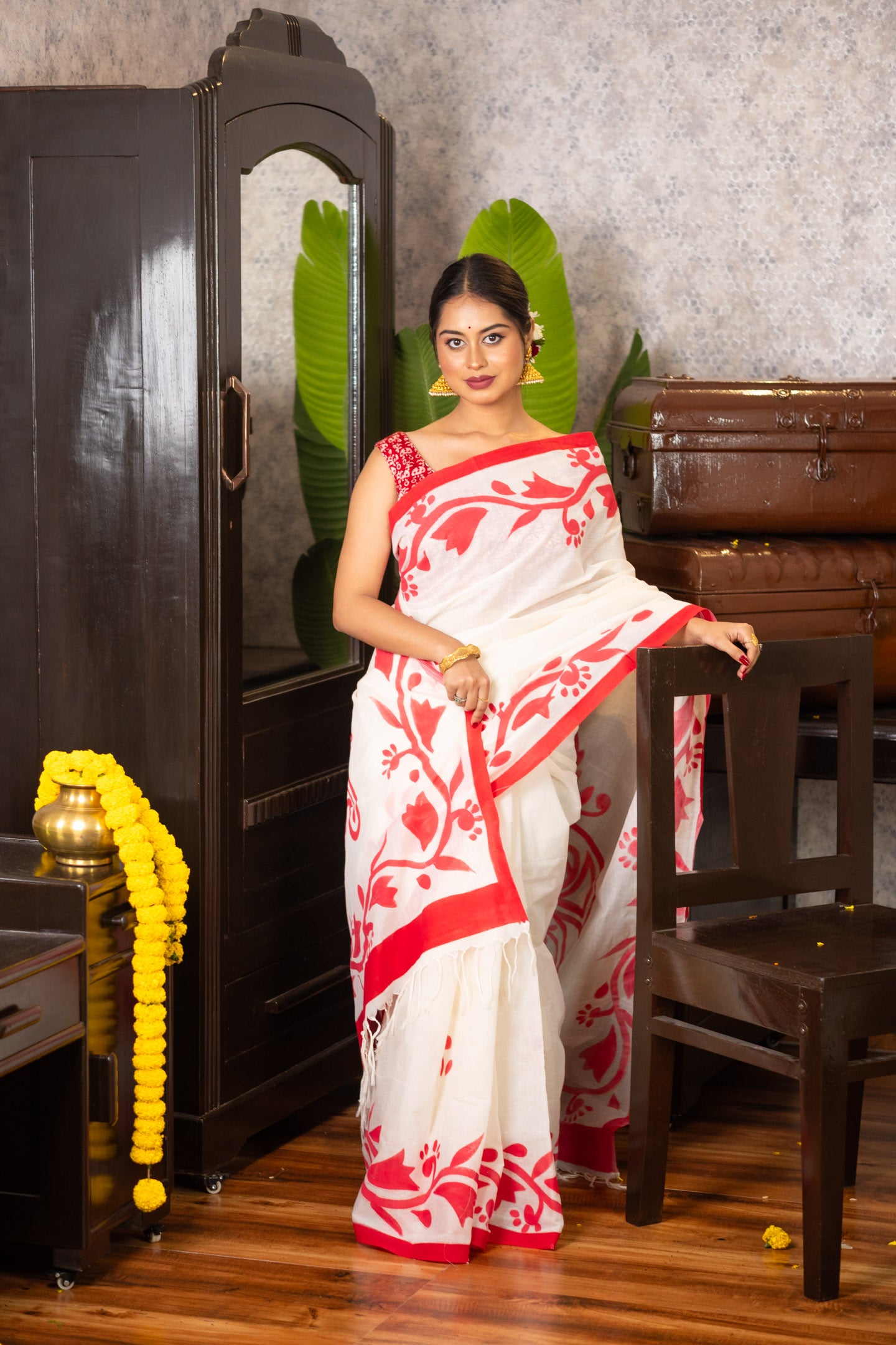 Rangrekha Sutra Saree