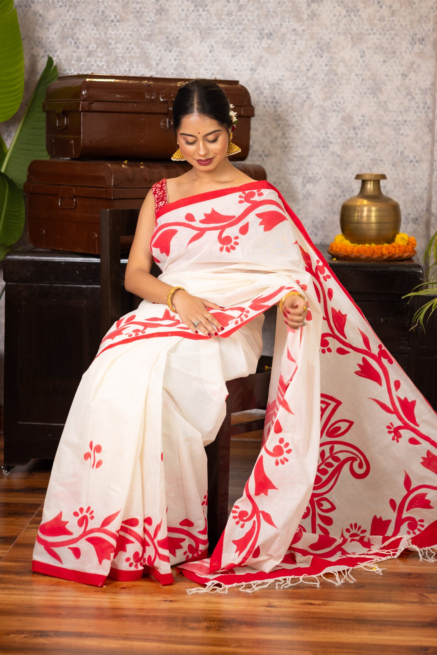 Rangrekha Sutra Saree