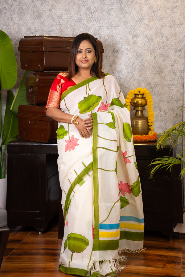 Lalima Canvas Saree