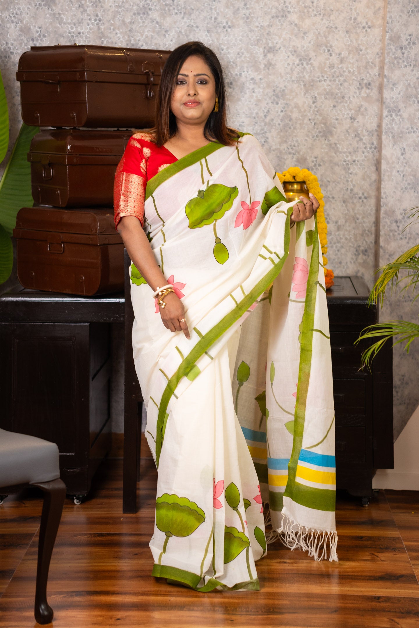 Lalima Canvas Saree