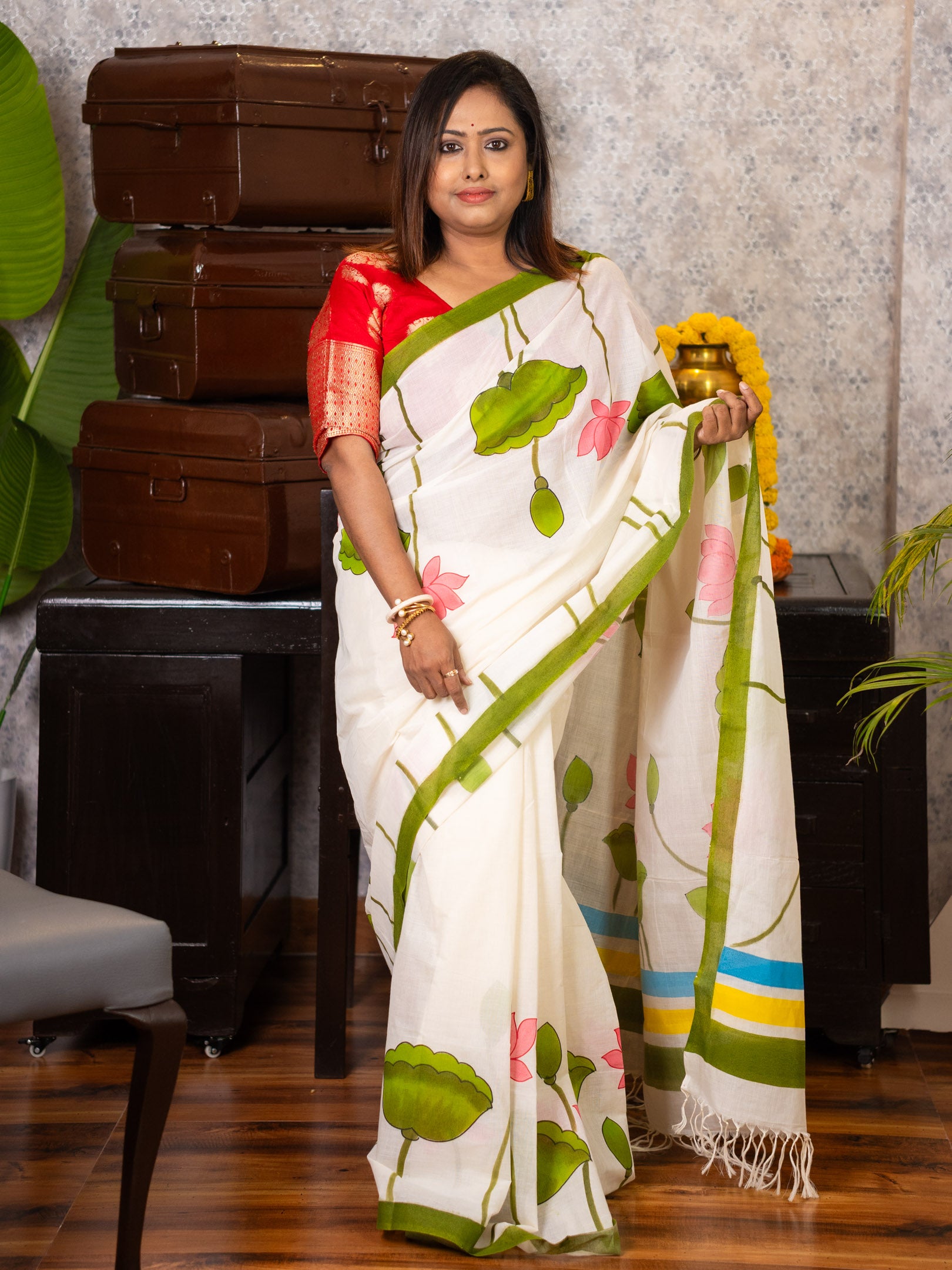 Lalima Canvas Saree