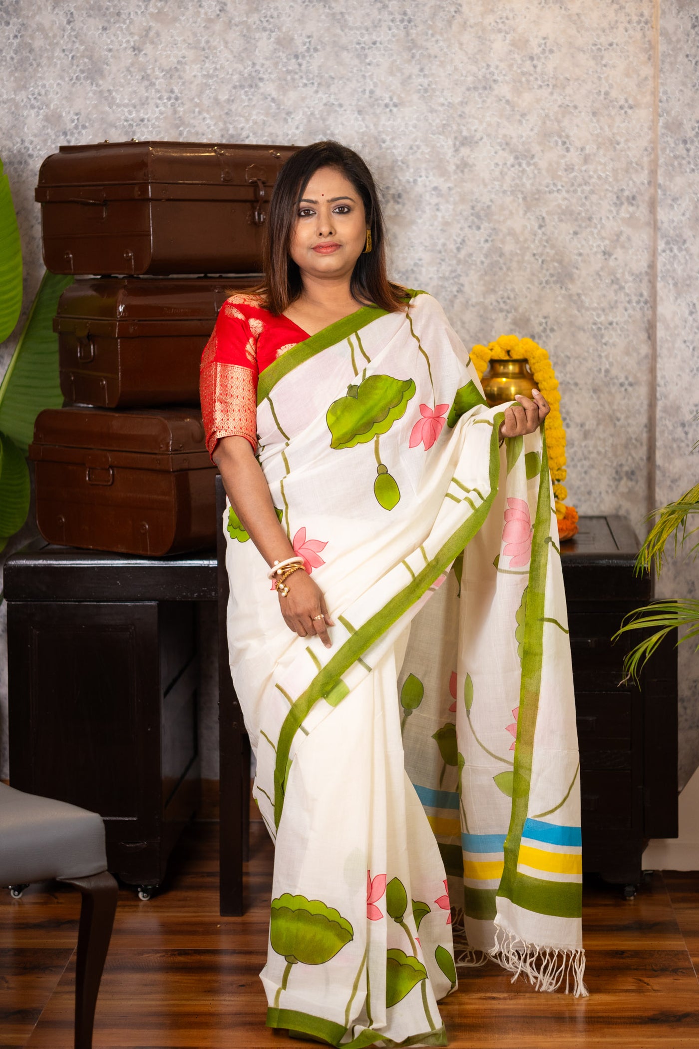Lalima Canvas Saree