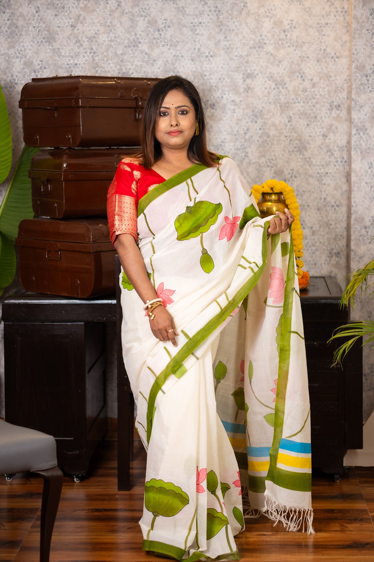 Lalima Canvas Saree