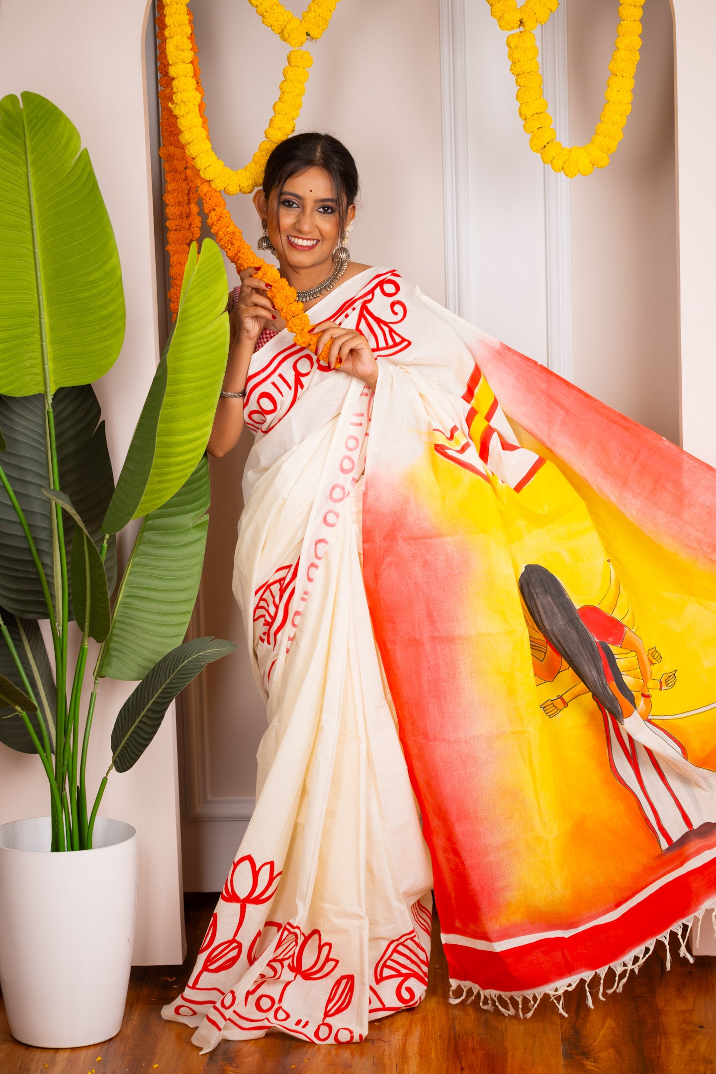 Shubhra Rekha Saree