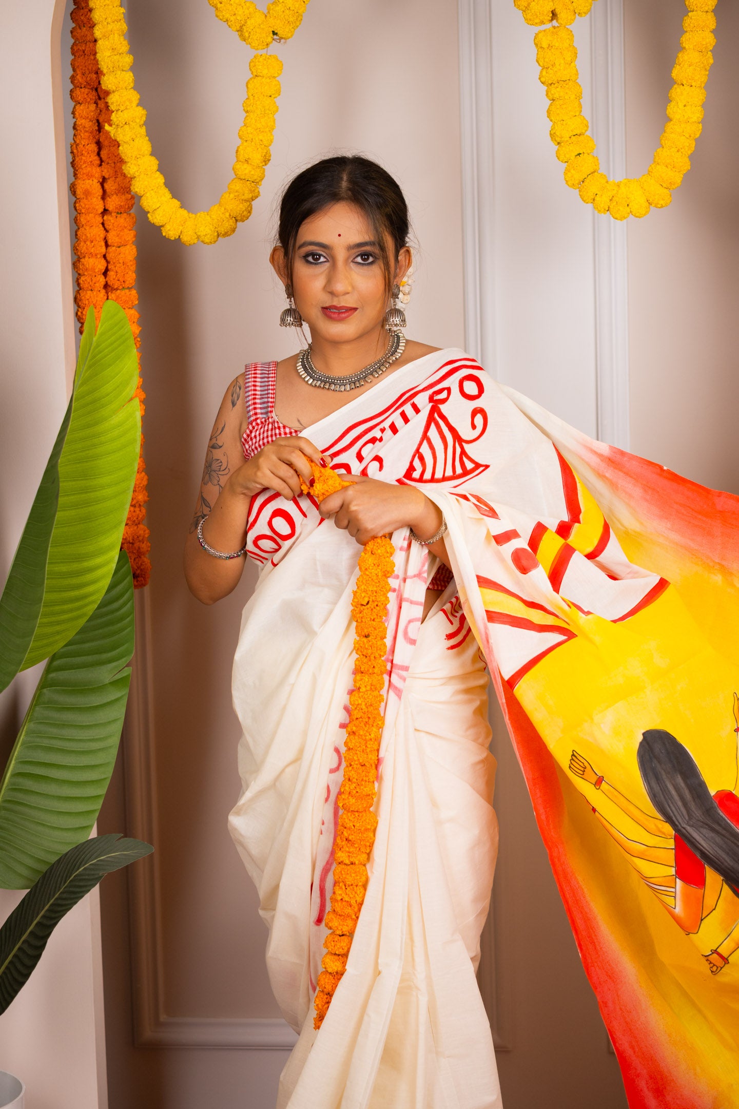 Shubhra Rekha Saree