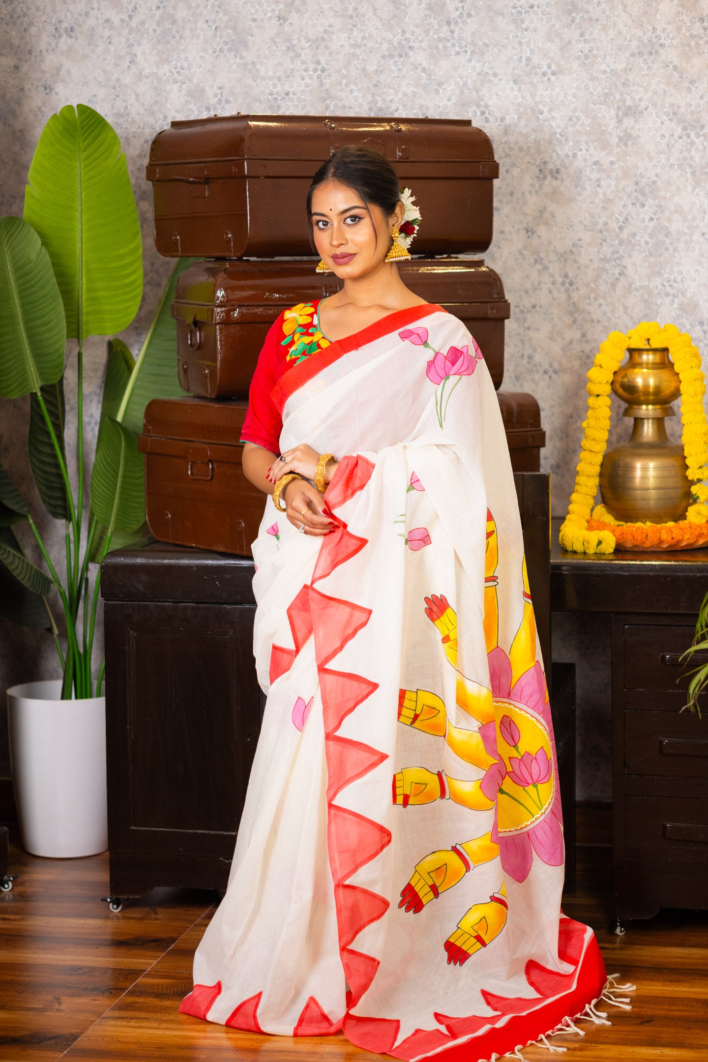 Agni Shvetā Saree