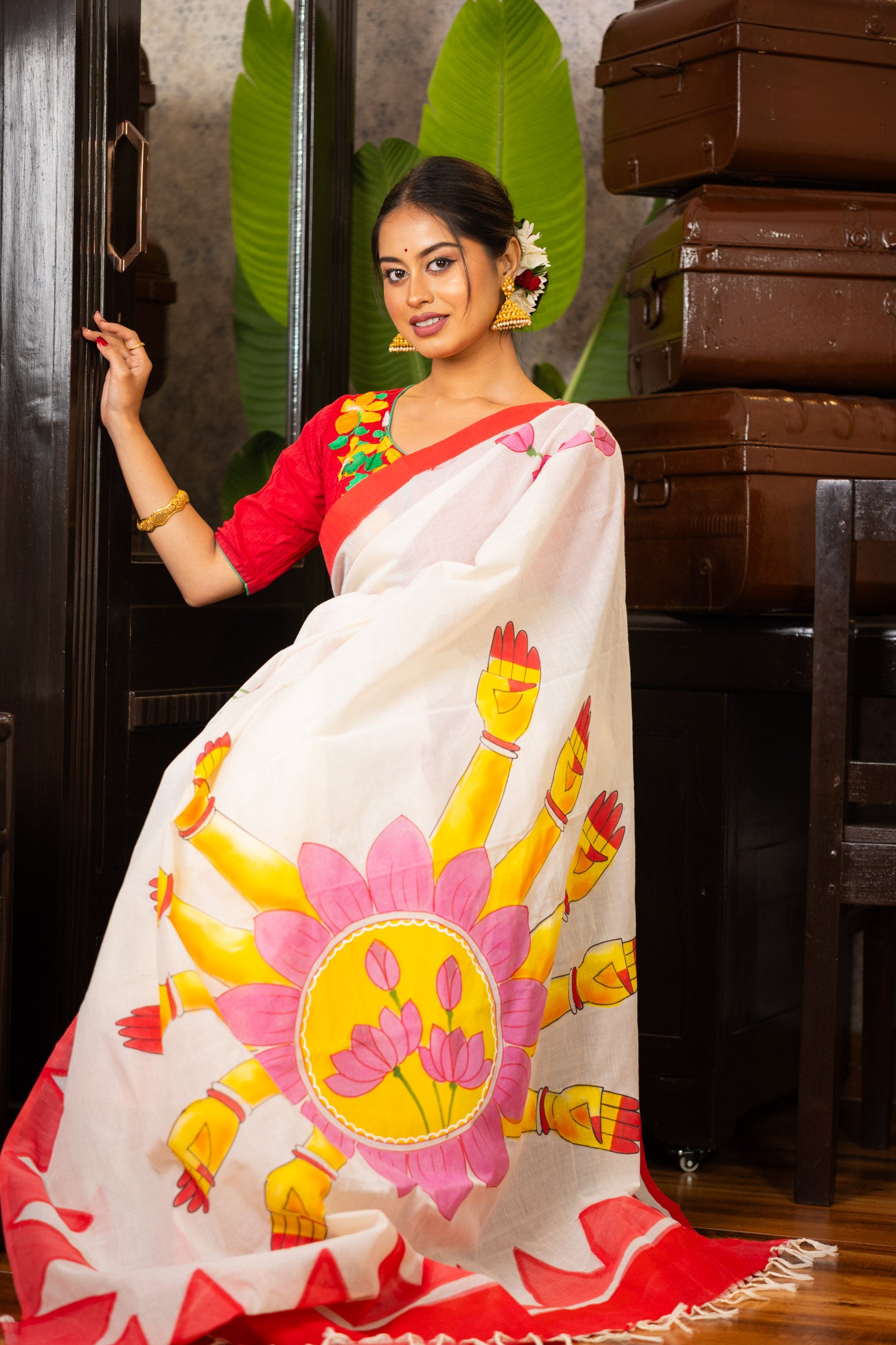 Agni Shvetā Saree