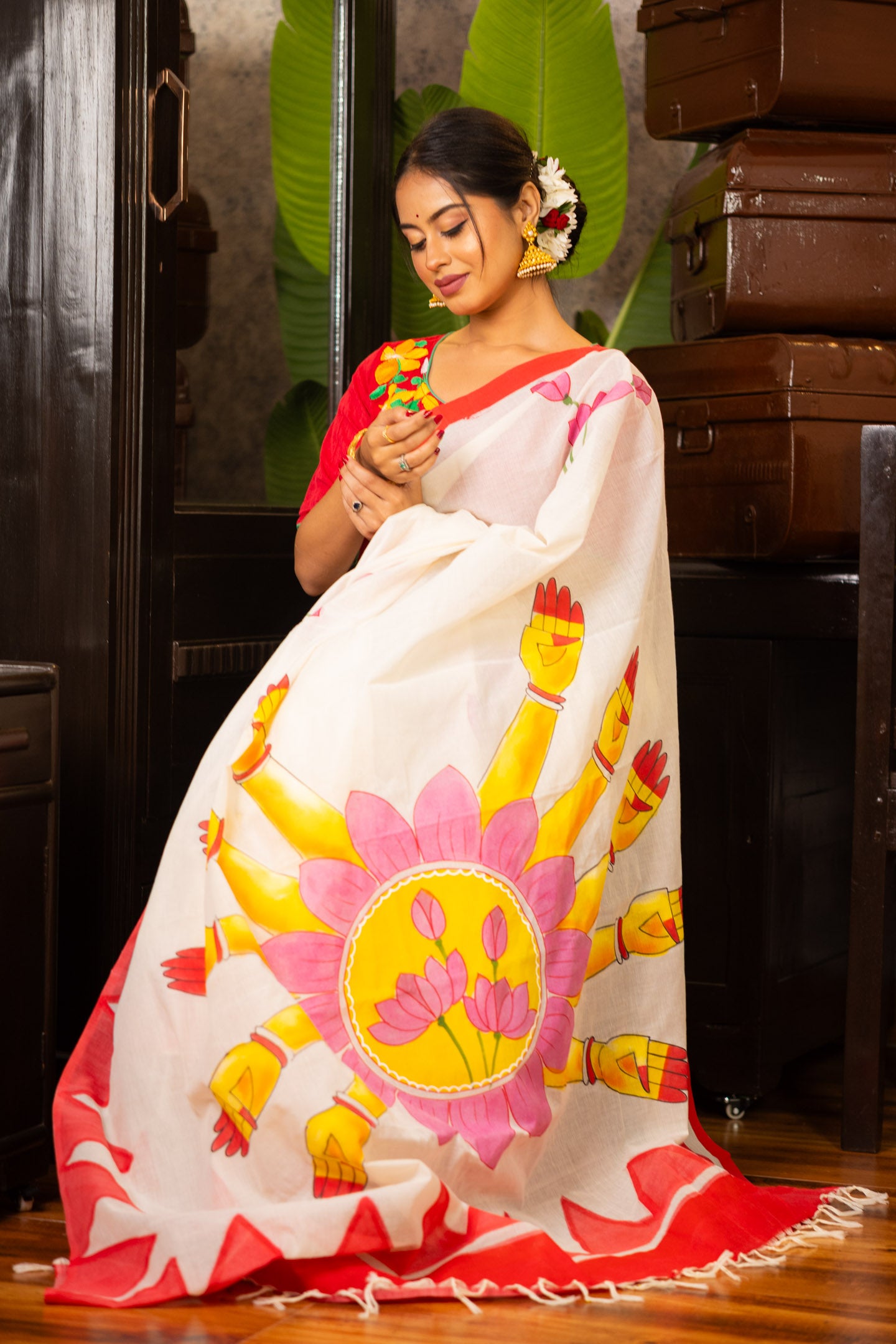 Agni Shvetā Saree
