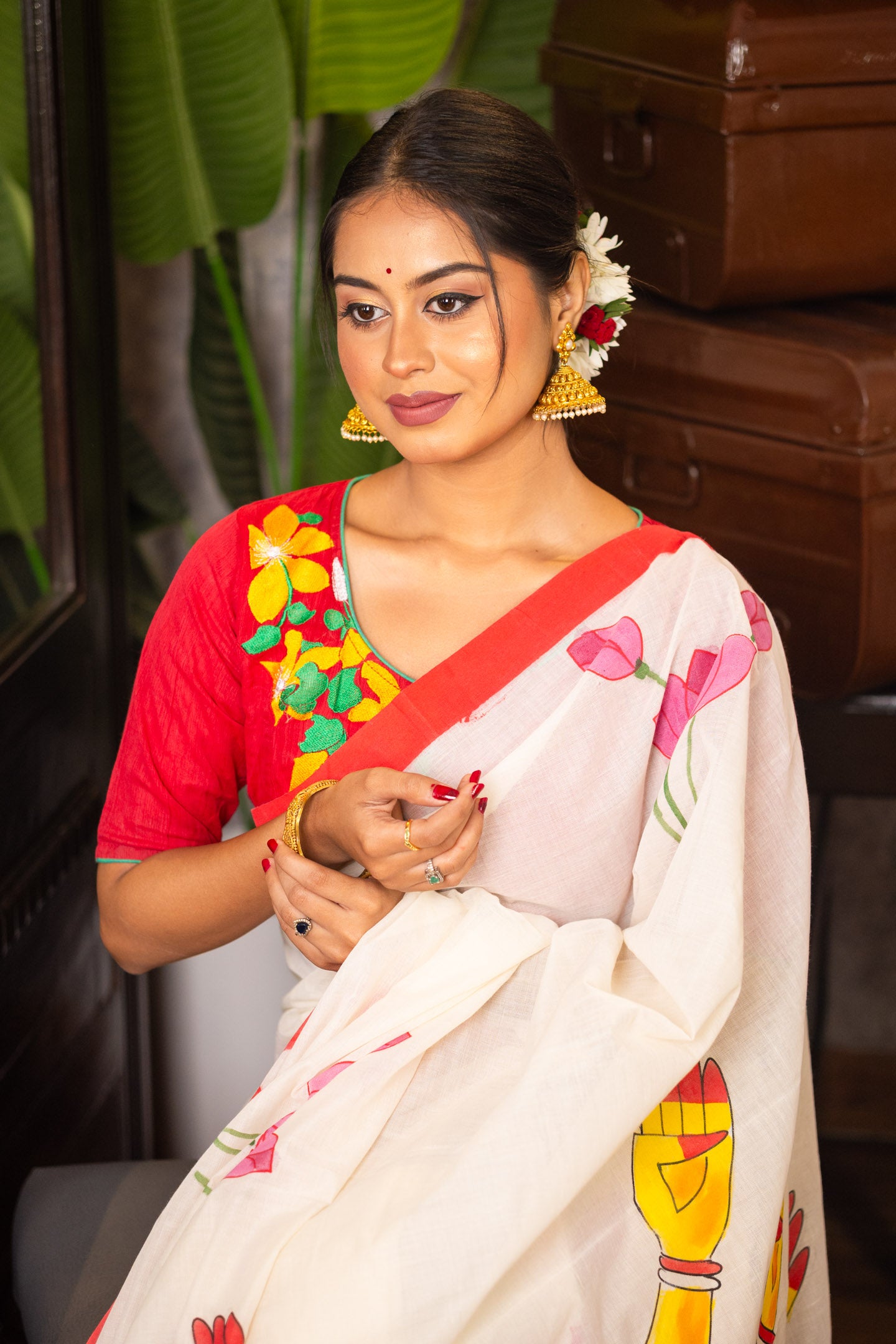 Agni Shvetā Saree