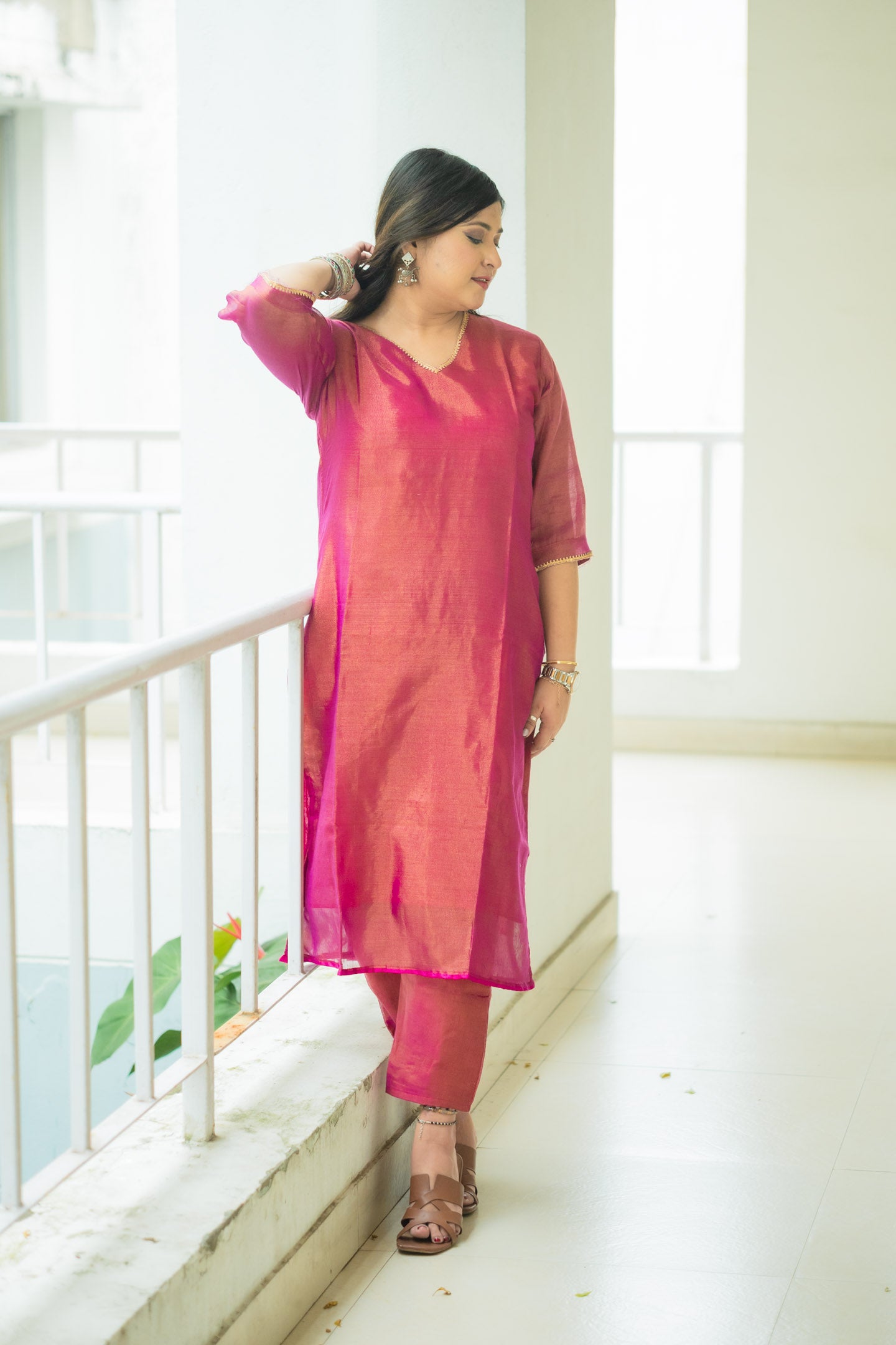 Silken Grace Ensemble Kurta Set