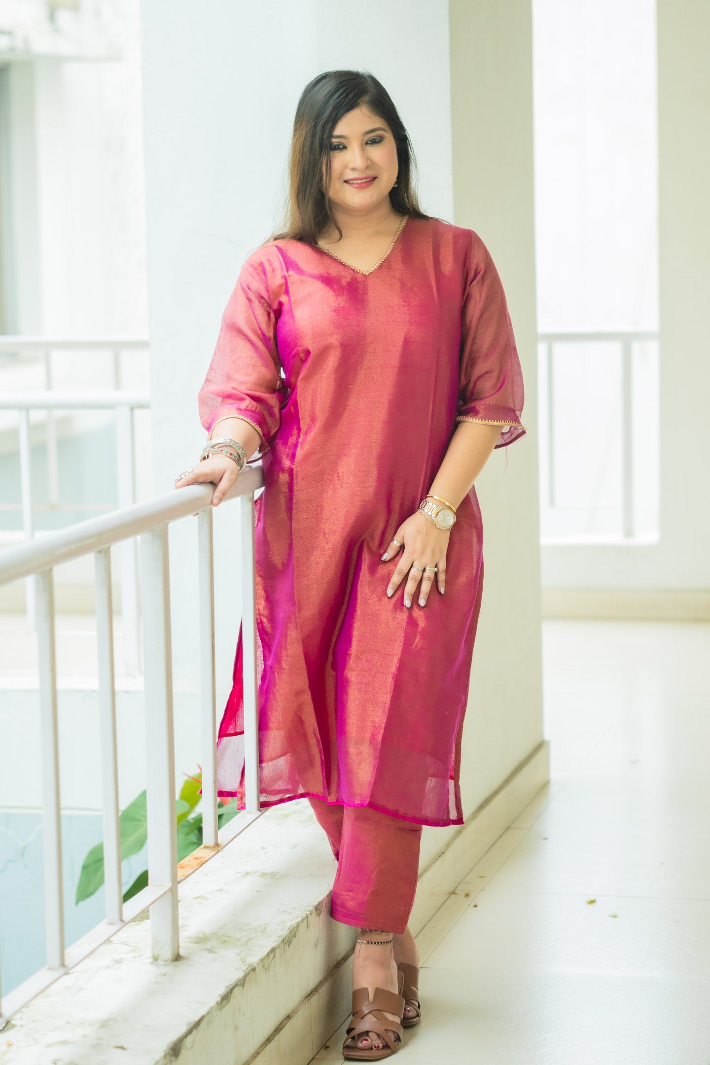 Silken Grace Ensemble Kurta Set