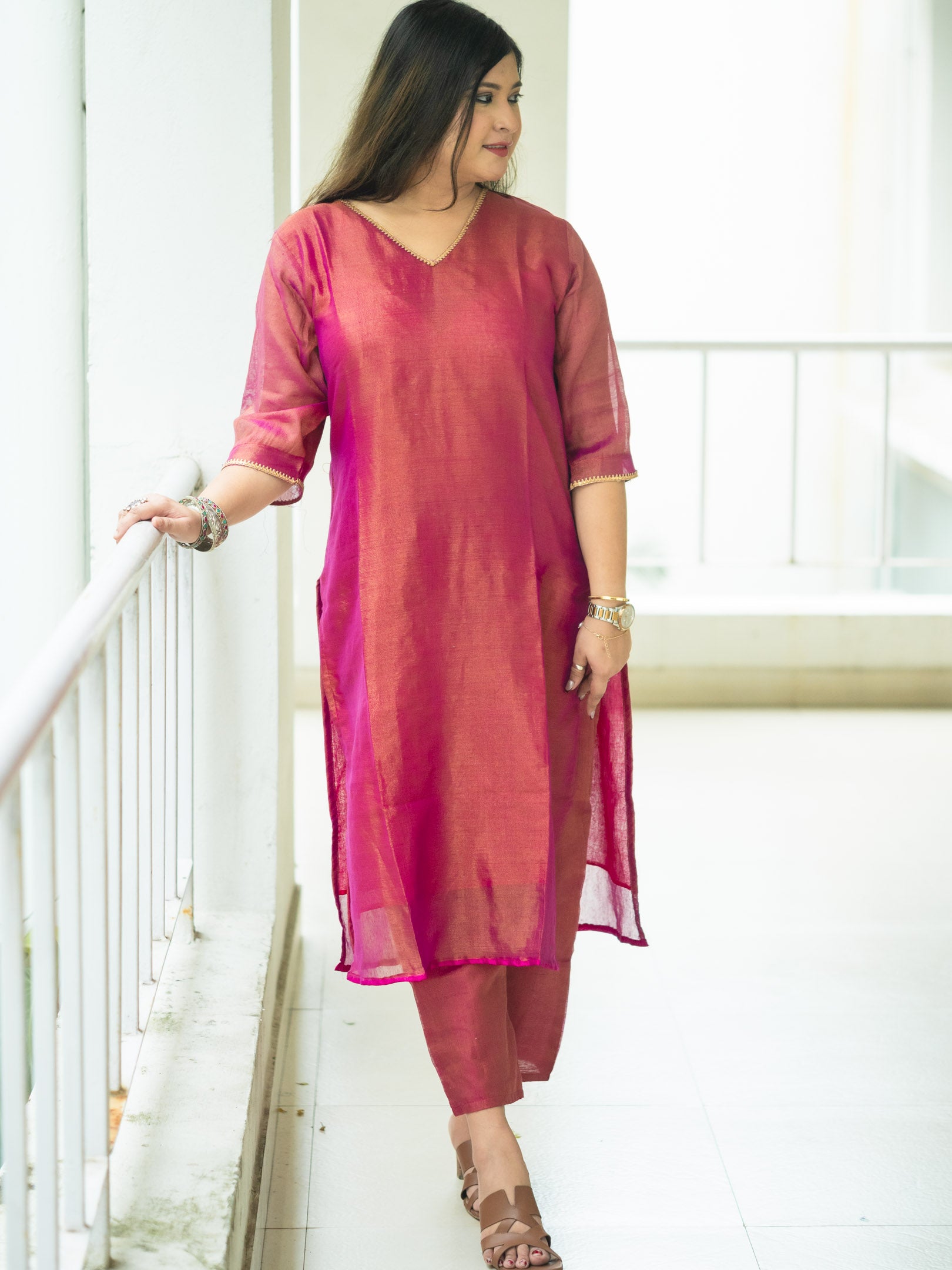 Silken Grace Ensemble Kurta Set