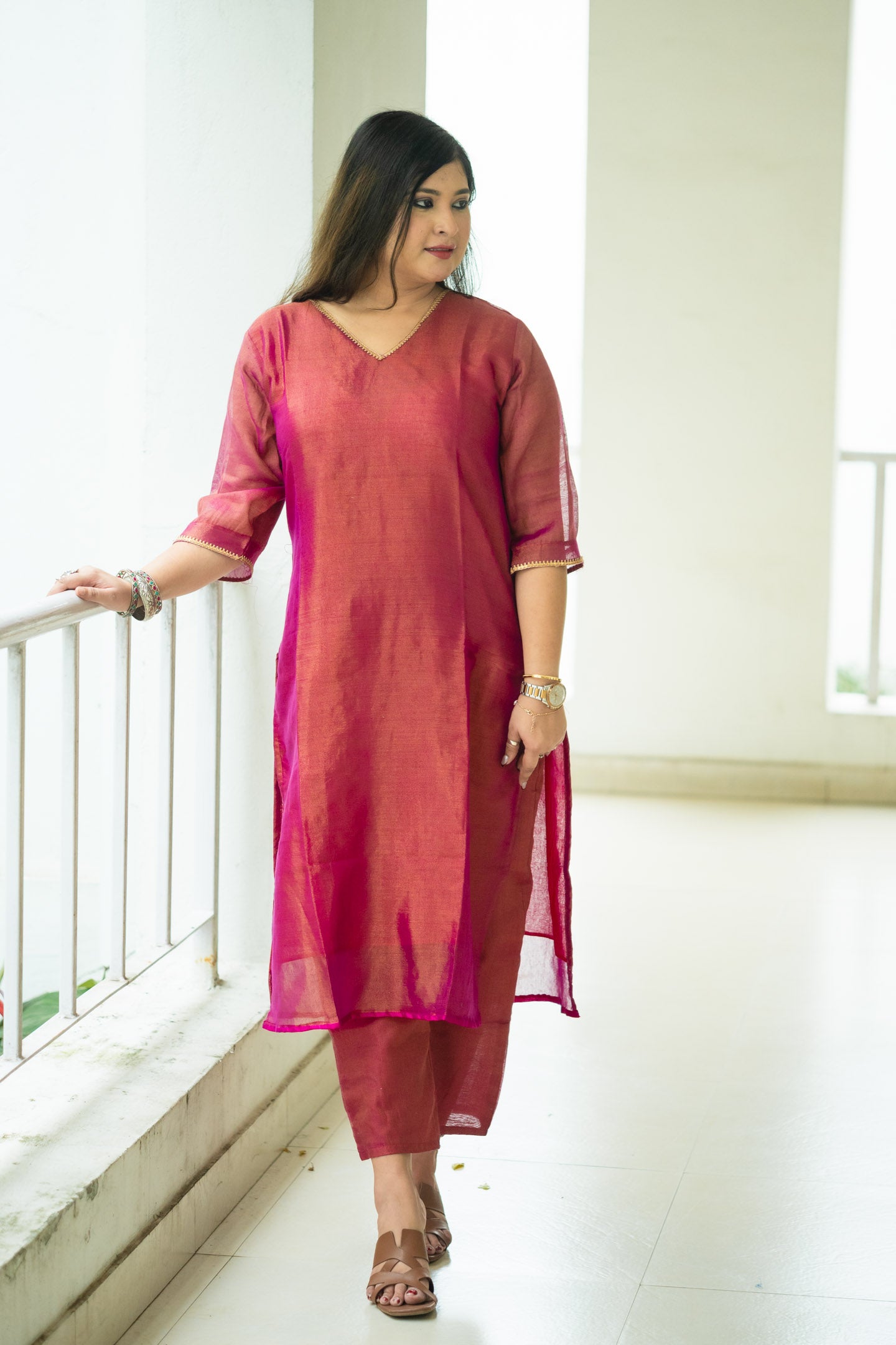 Silken Grace Ensemble Kurta Set