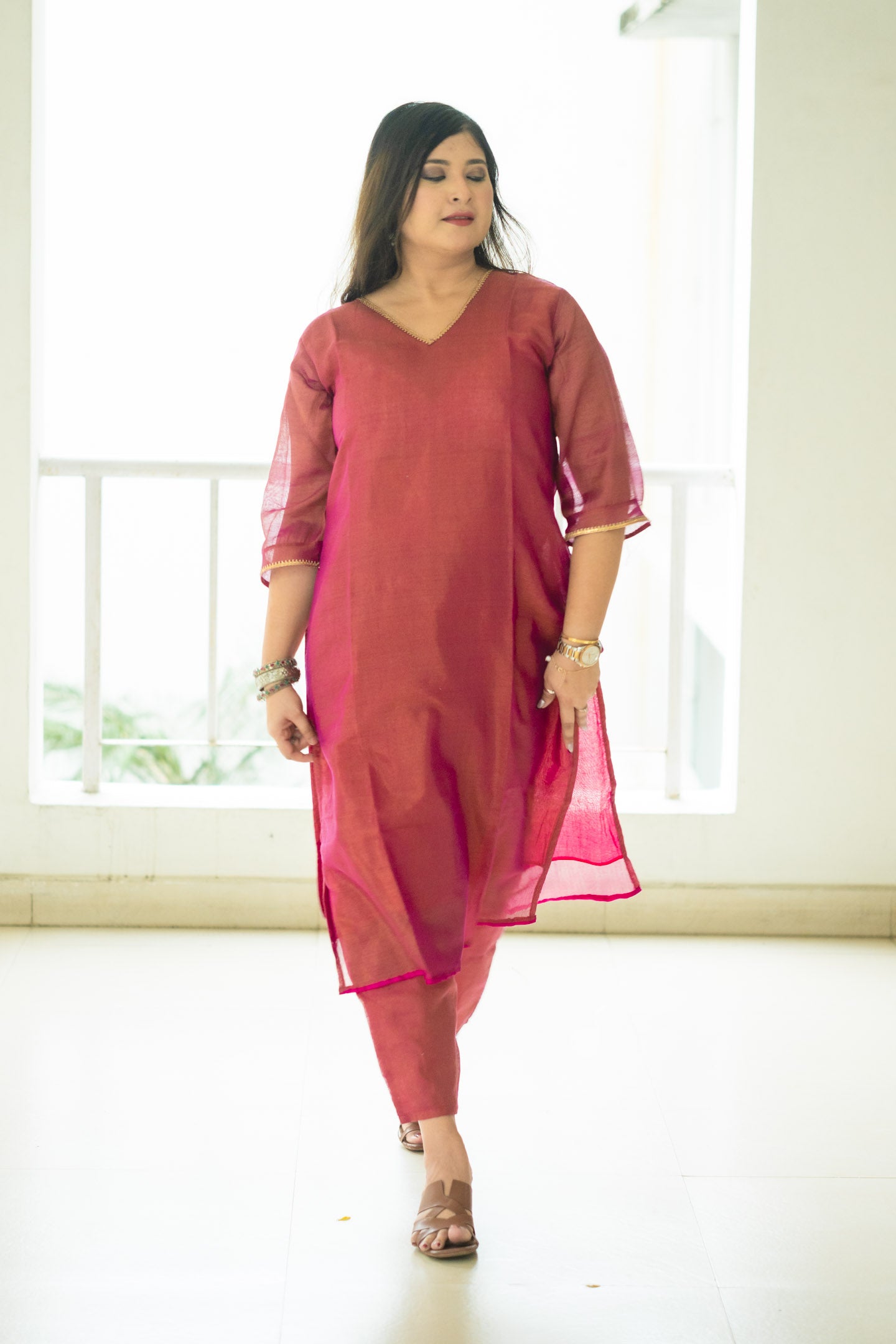 Silken Grace Ensemble Kurta Set