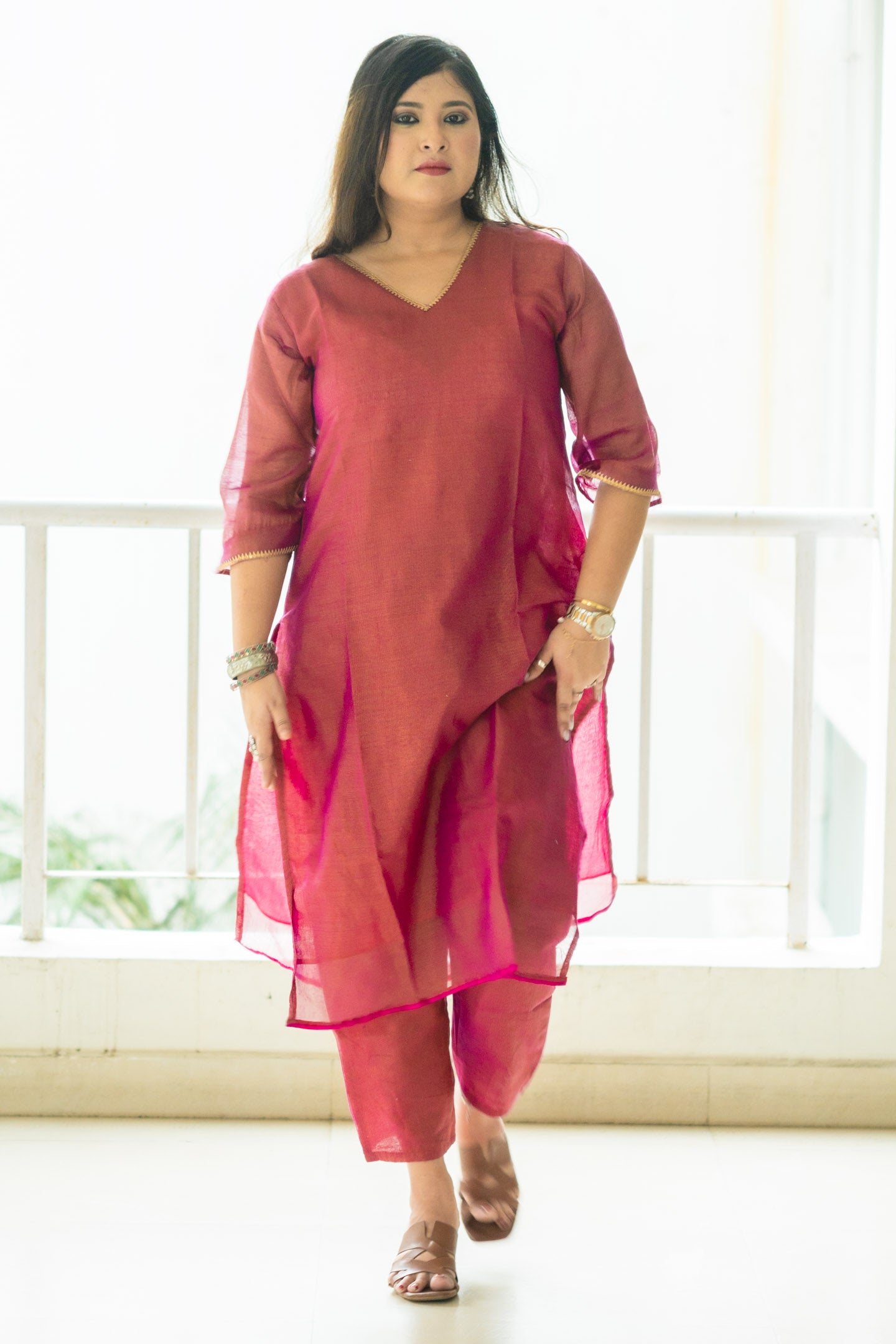 Silken Grace Ensemble Kurta Set