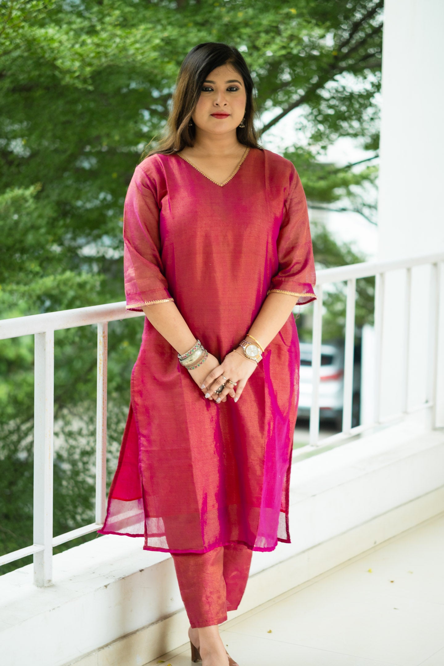 Silken Grace Ensemble Kurta Set