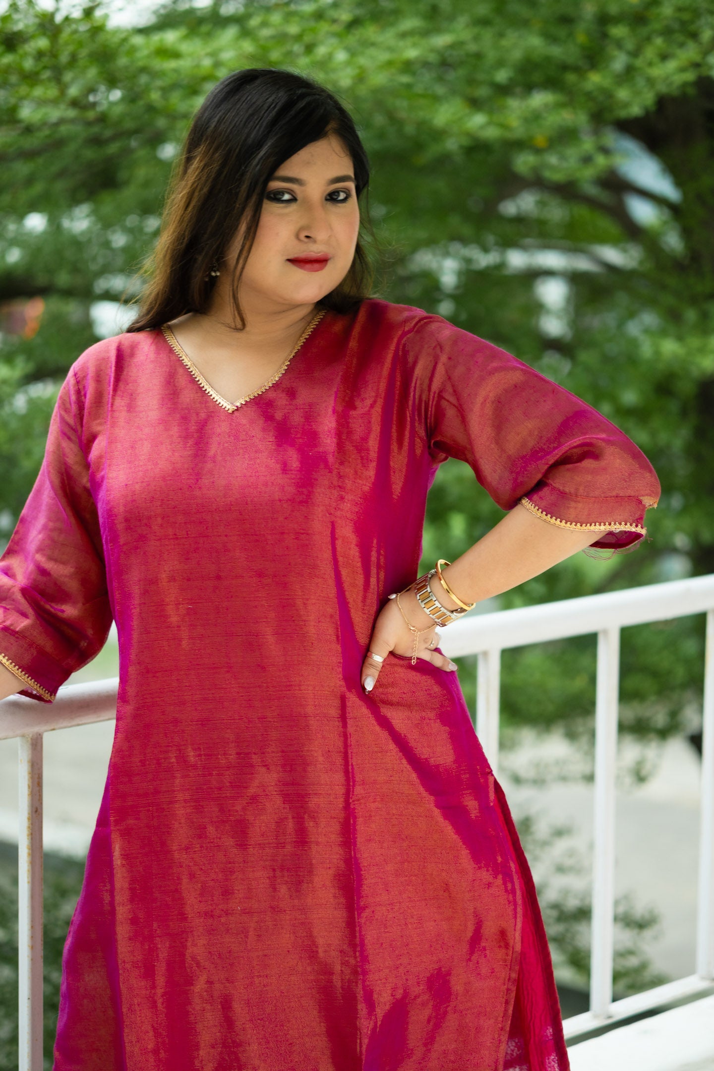 Silken Grace Ensemble Kurta Set