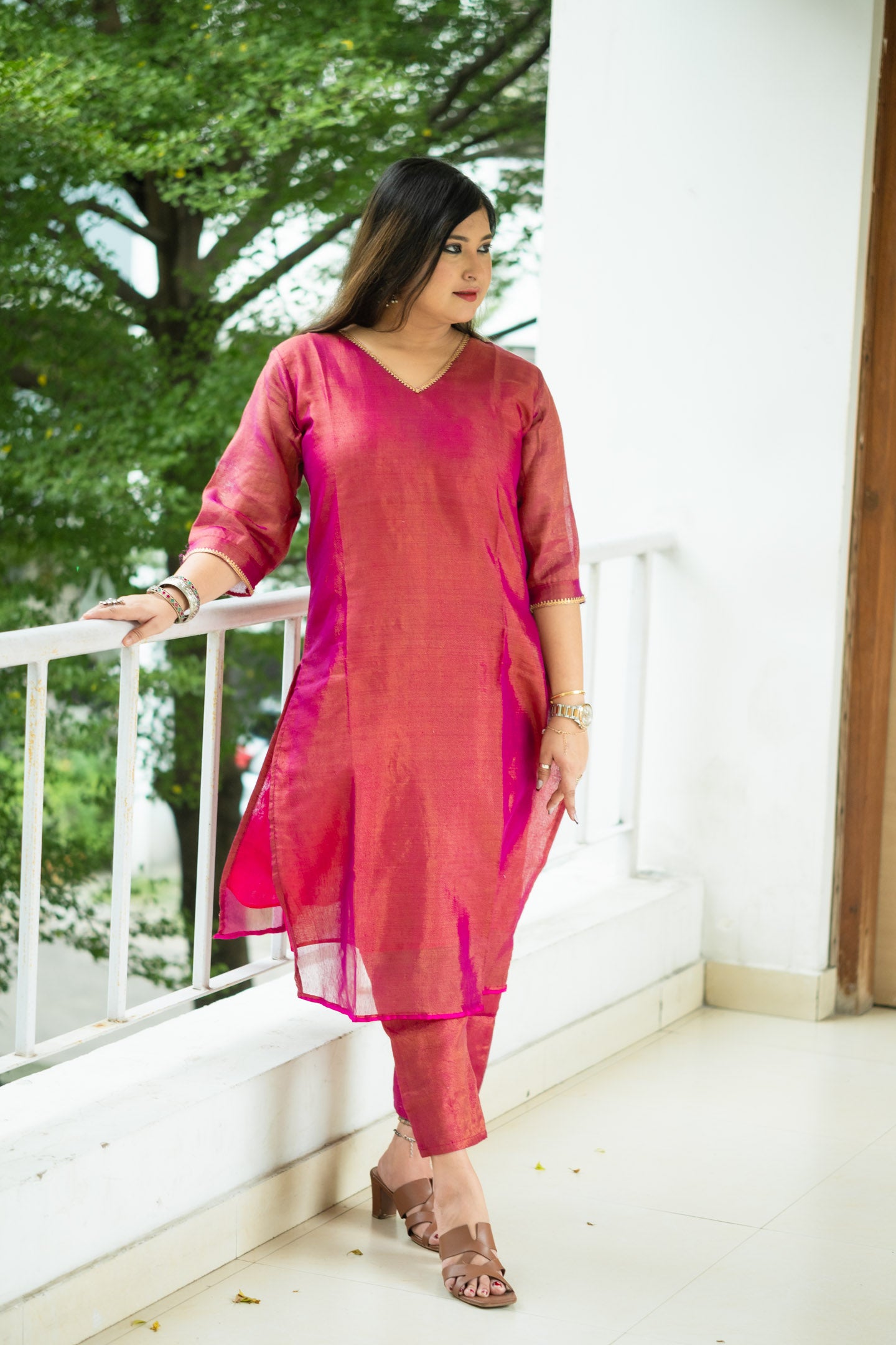 Silken Grace Ensemble Kurta Set