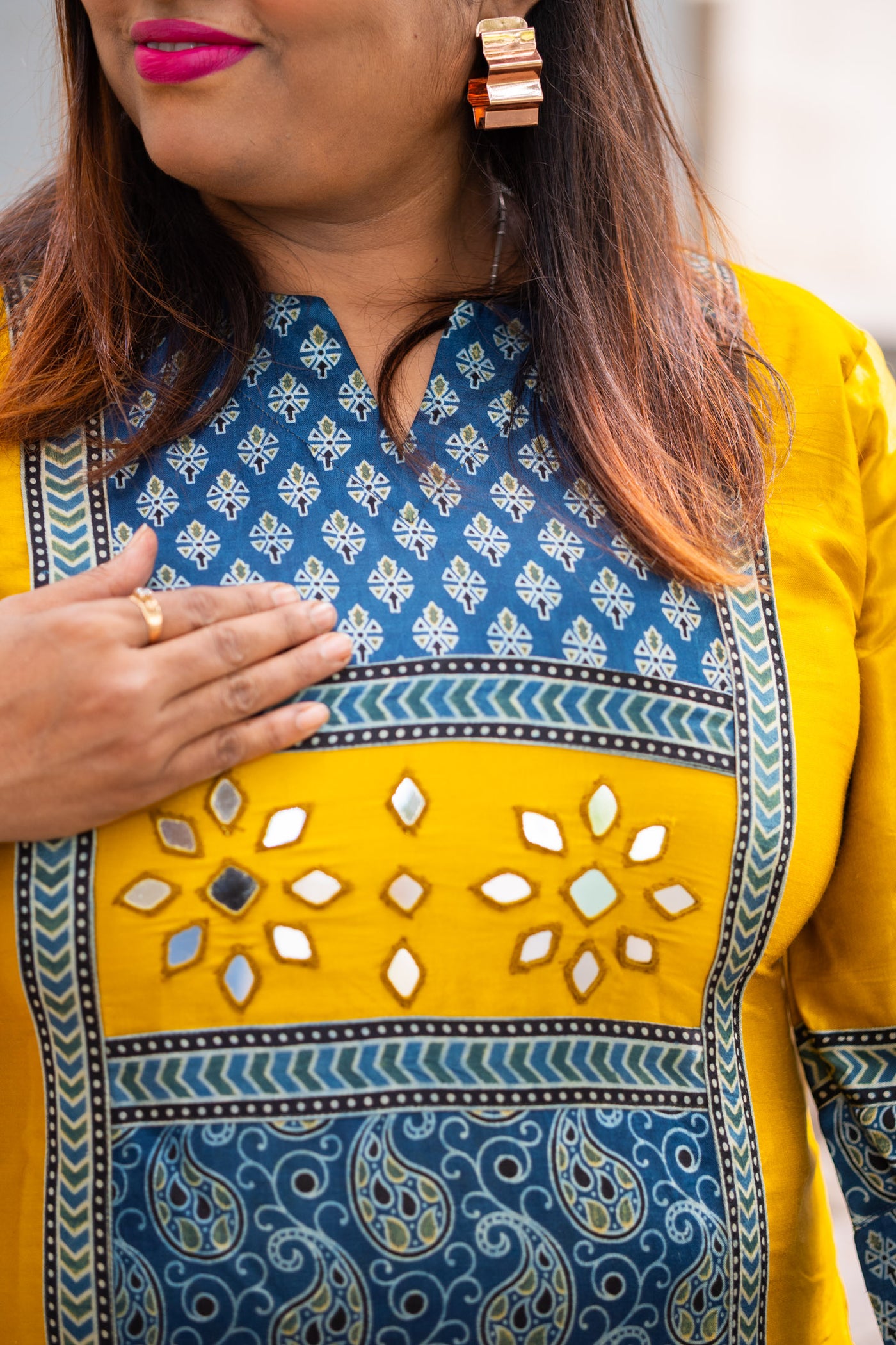 Charm Kurta - Uttariya